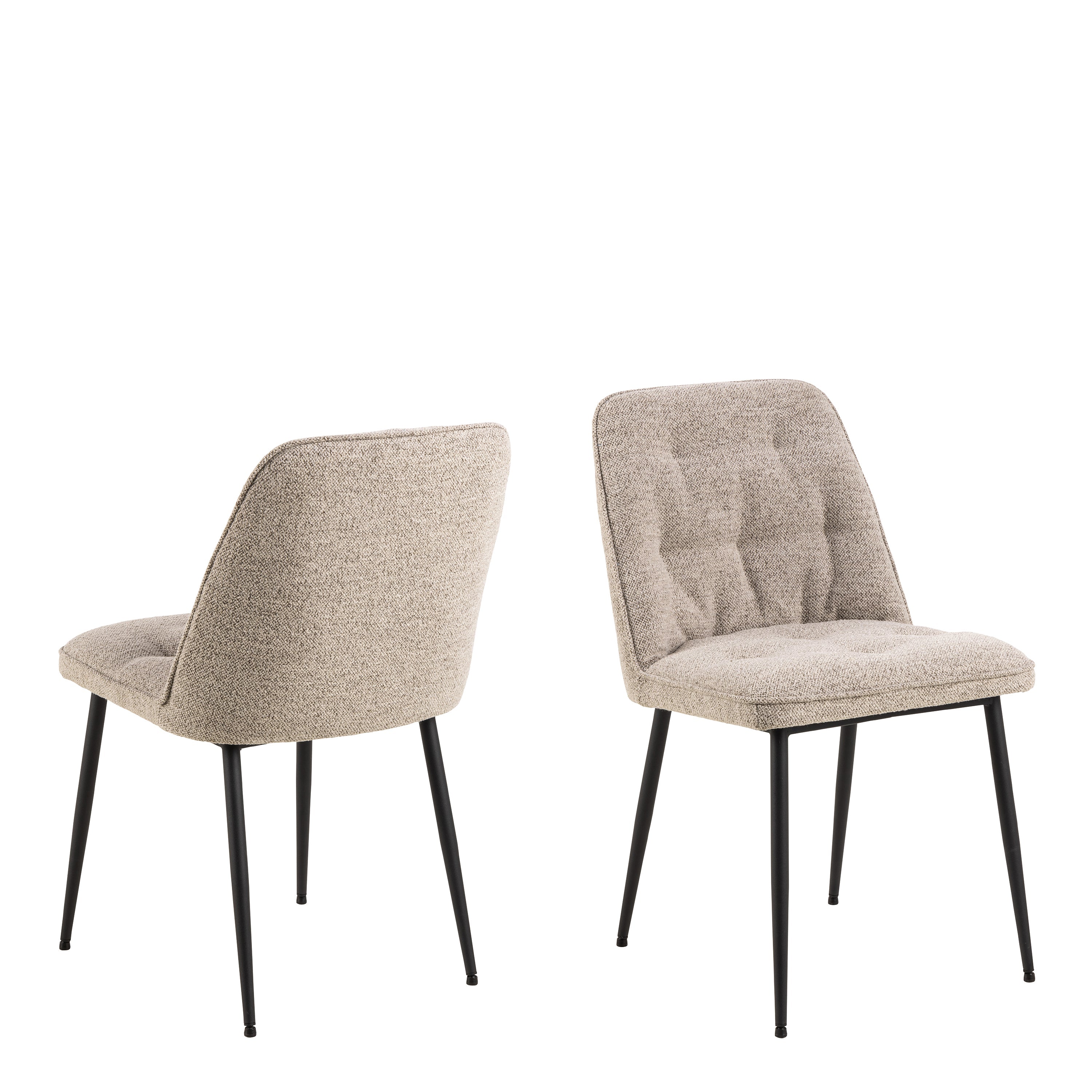 Brooke Dining Chair in Monza Beige Set of 2 – FTG