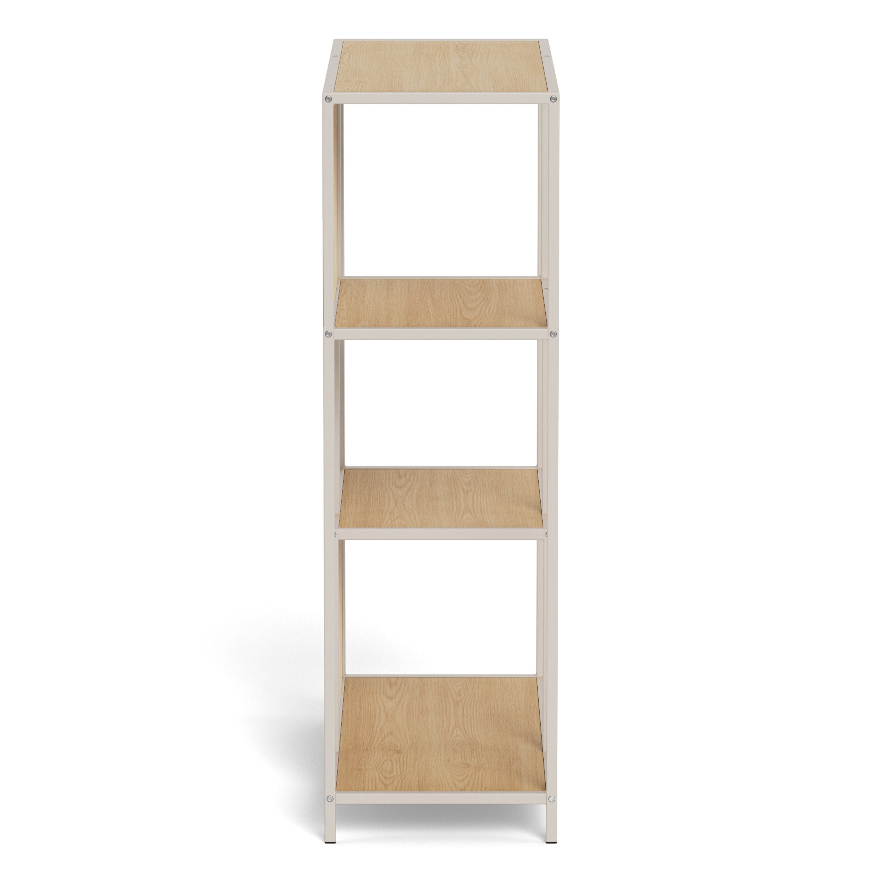 Seaford Bookcase in Oak & Grey