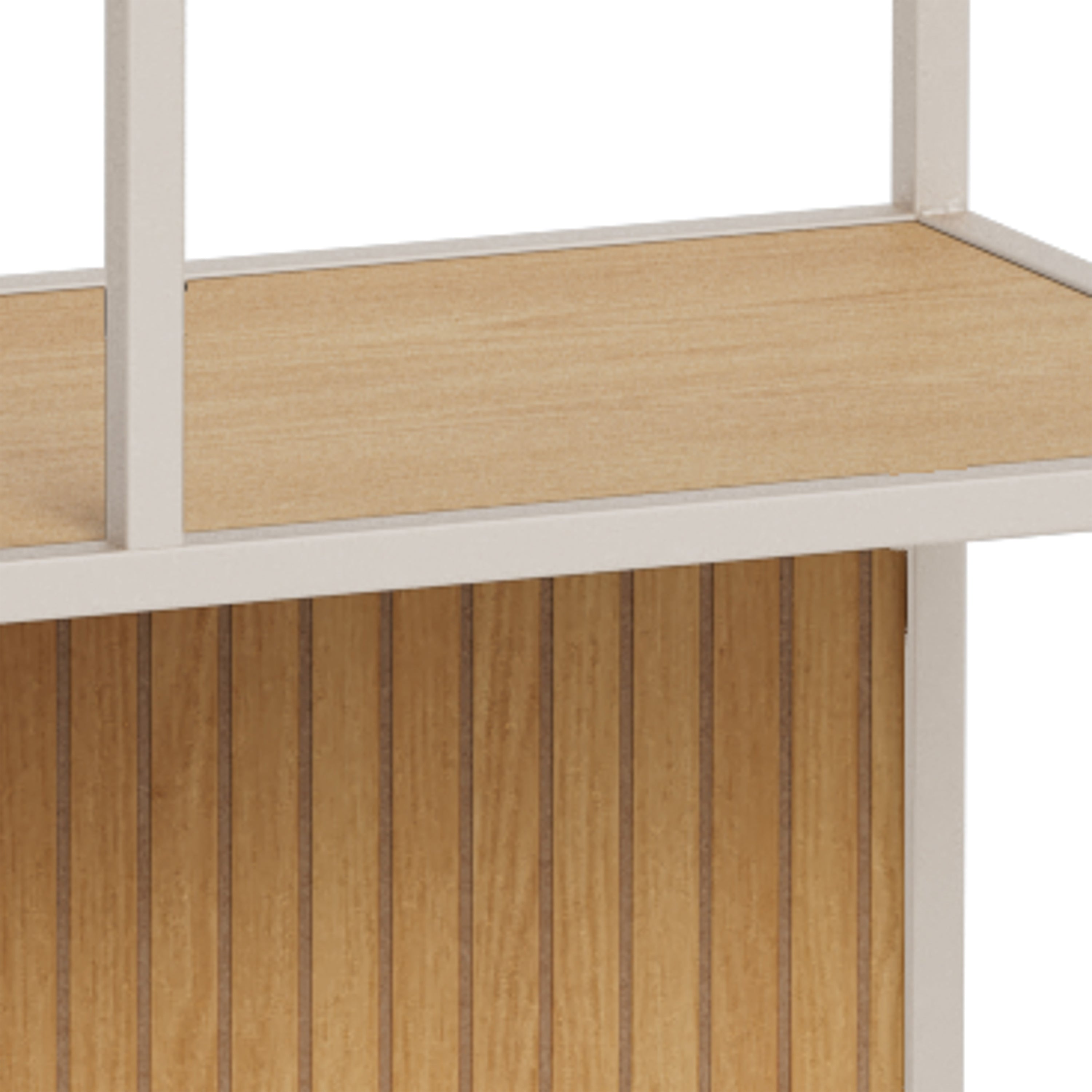 Seaford Bookcase in Oak & Grey