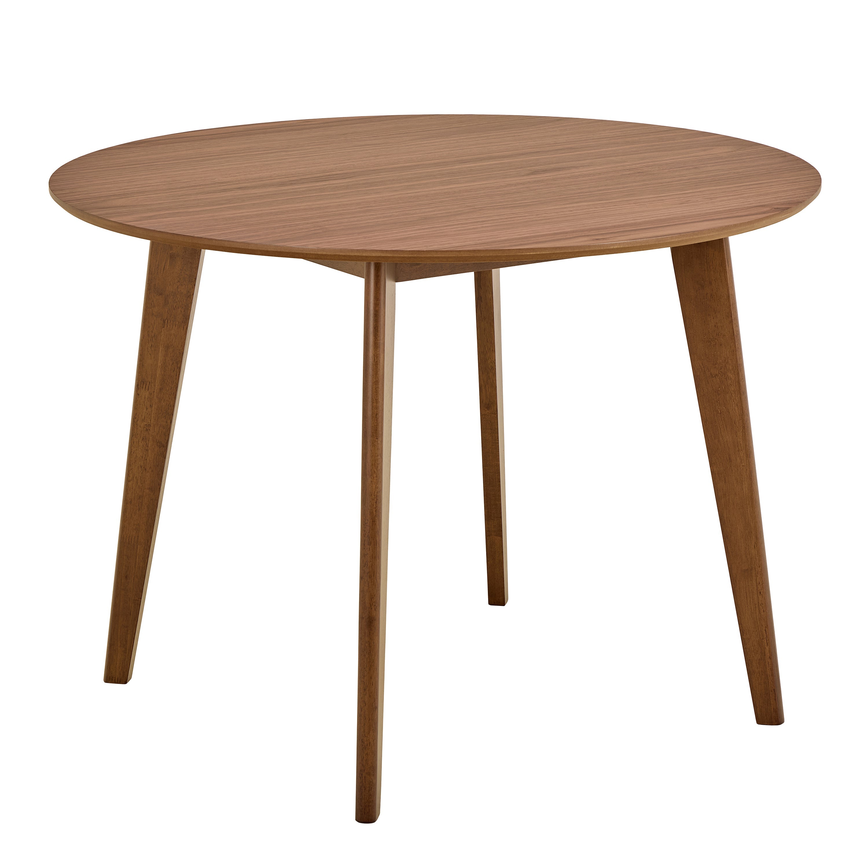 Roxby Round Dining Table in Walnut 105x76cm – FTG