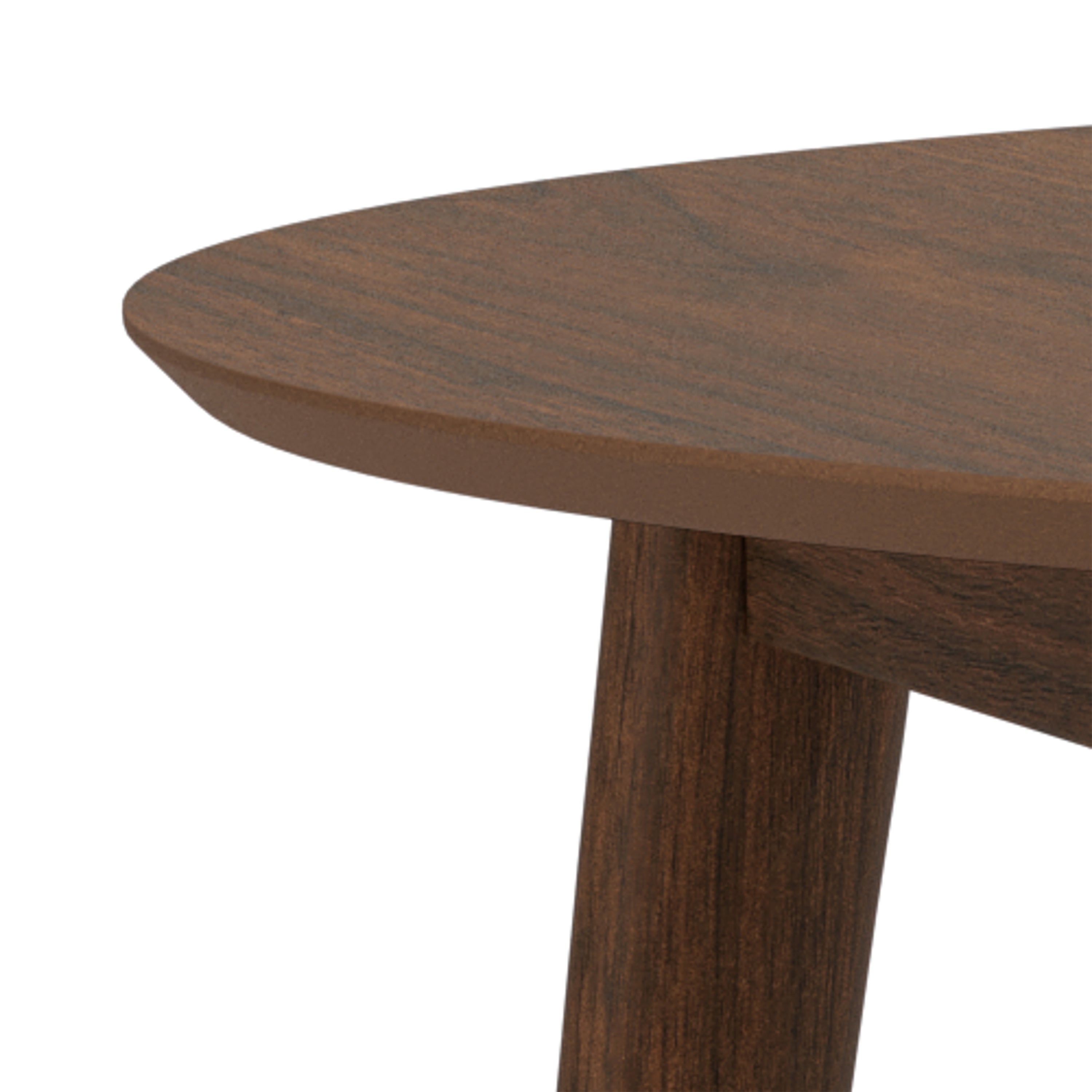 Montreux Round Extending Dining Table in Walnut 115–154cm