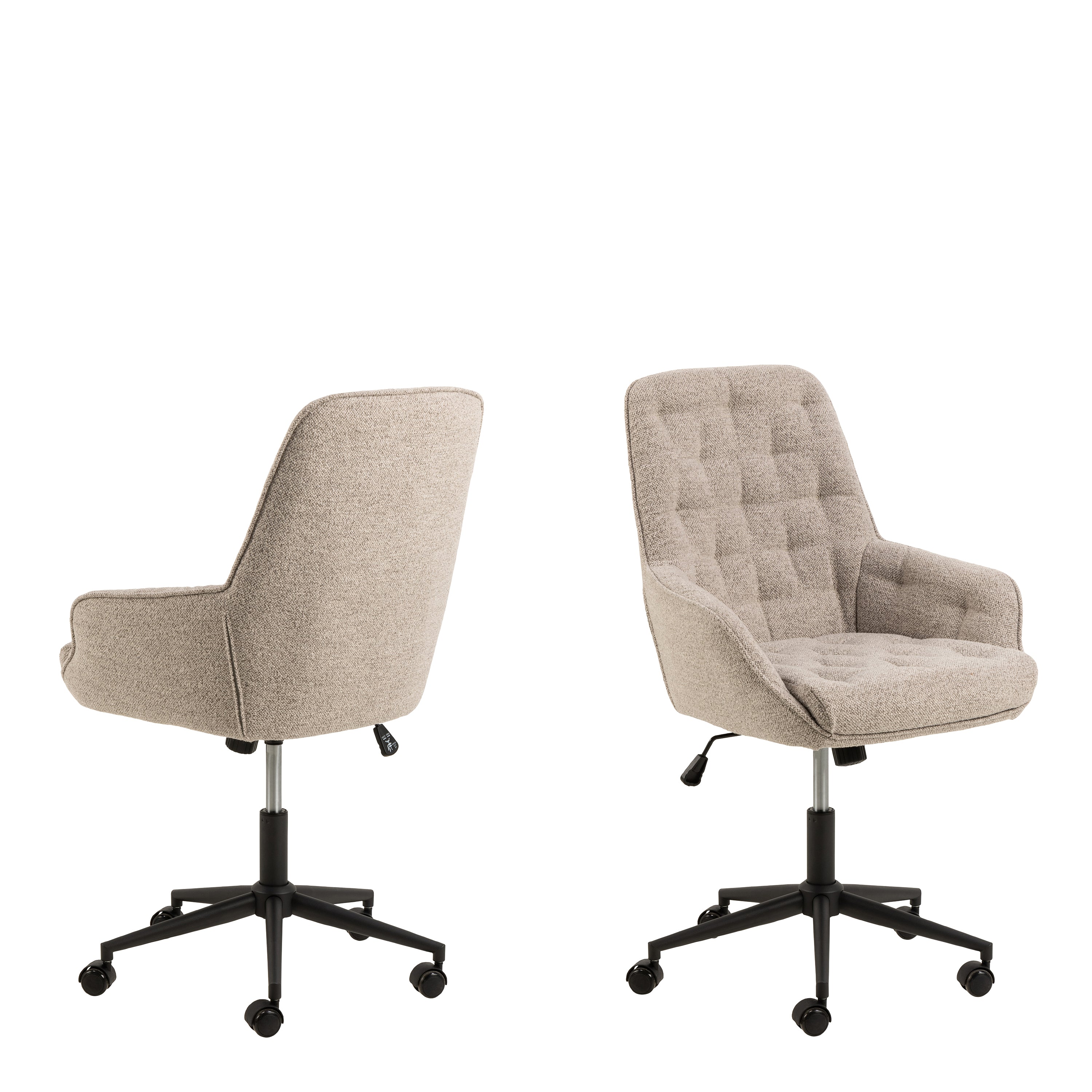 Erik Gas Lift Desk Chair in Monza Beige – FTG