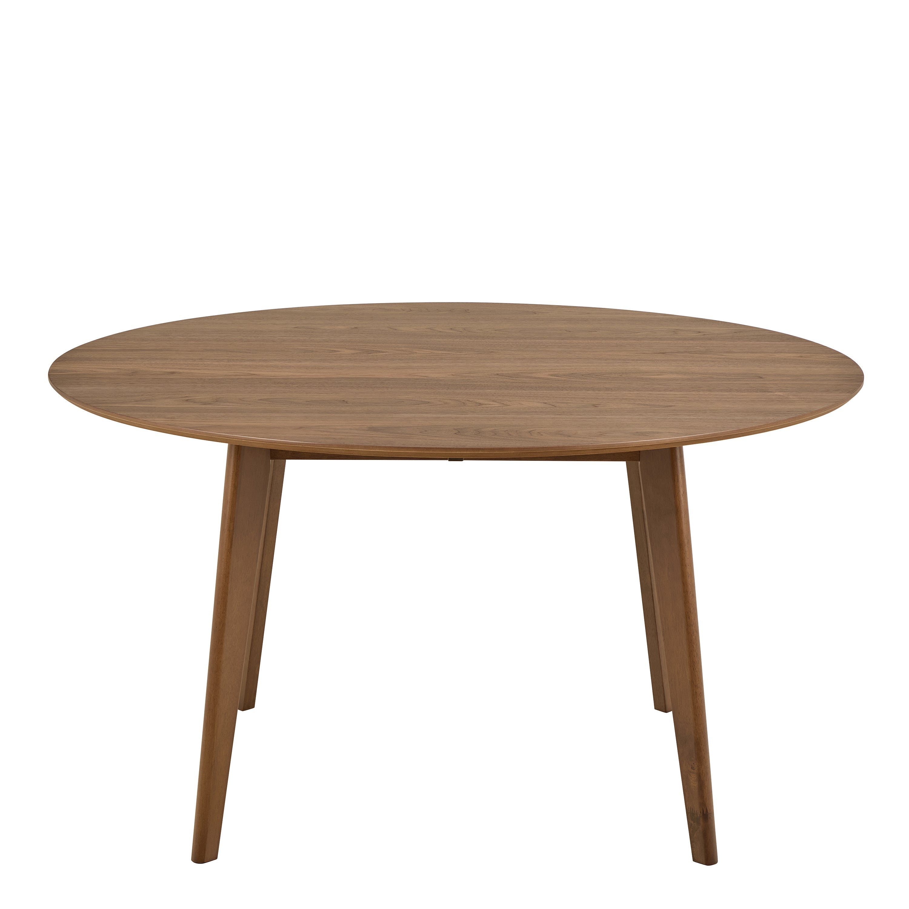 Roxby Round Dining Table in Walnut 140x76cm – FTG, view 2