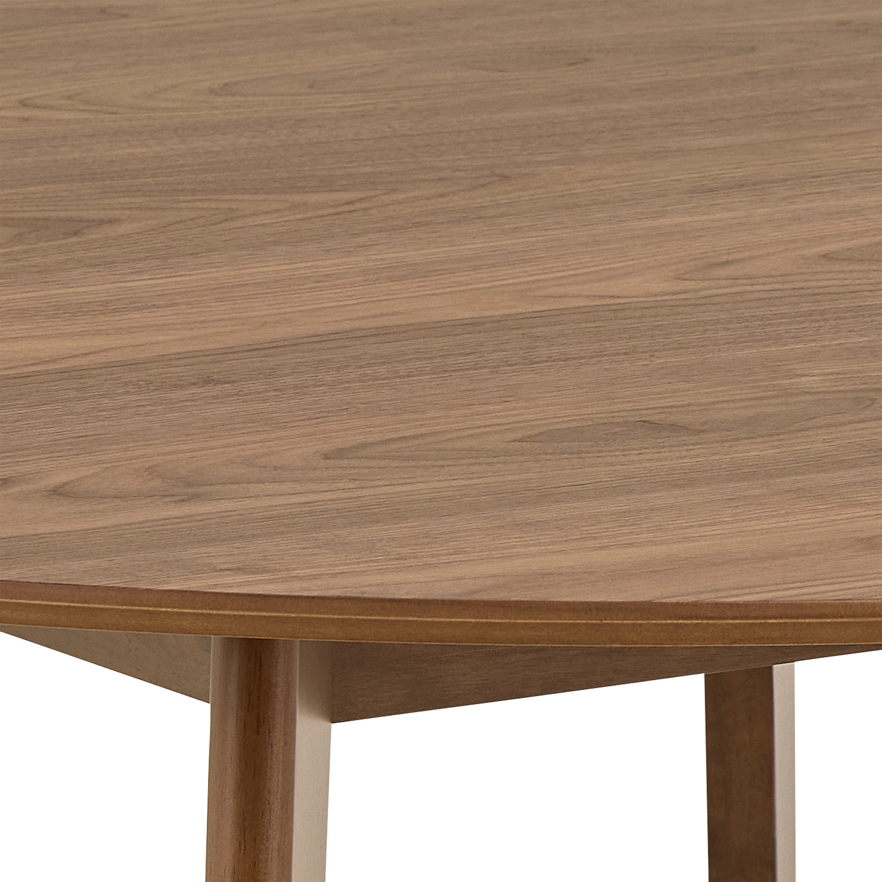 Roxby Round Dining Table in Walnut 140x76cm – FTG, view 6
