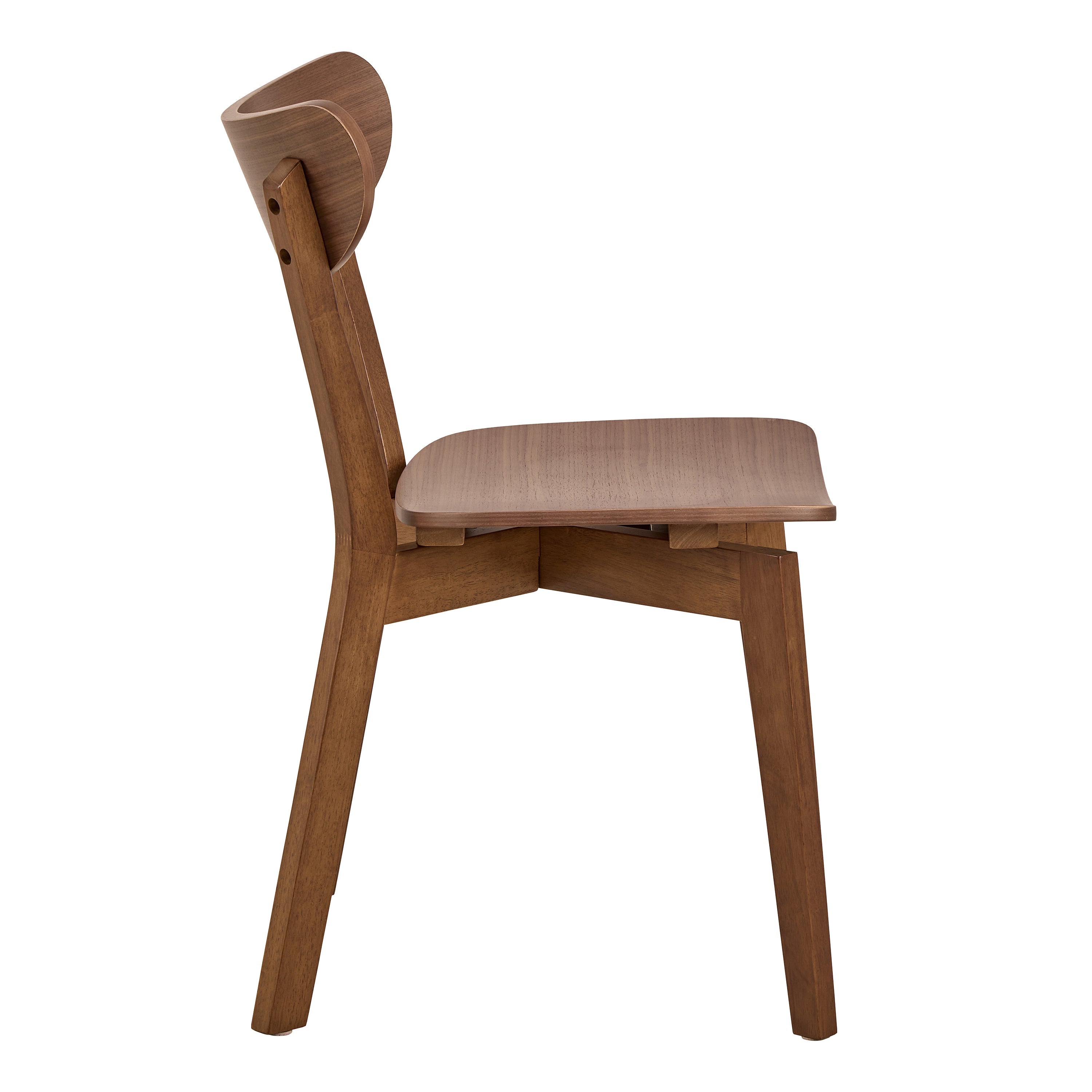 Roxby Dining Chairs in Walnut Set of 2 – FTG, view 3
