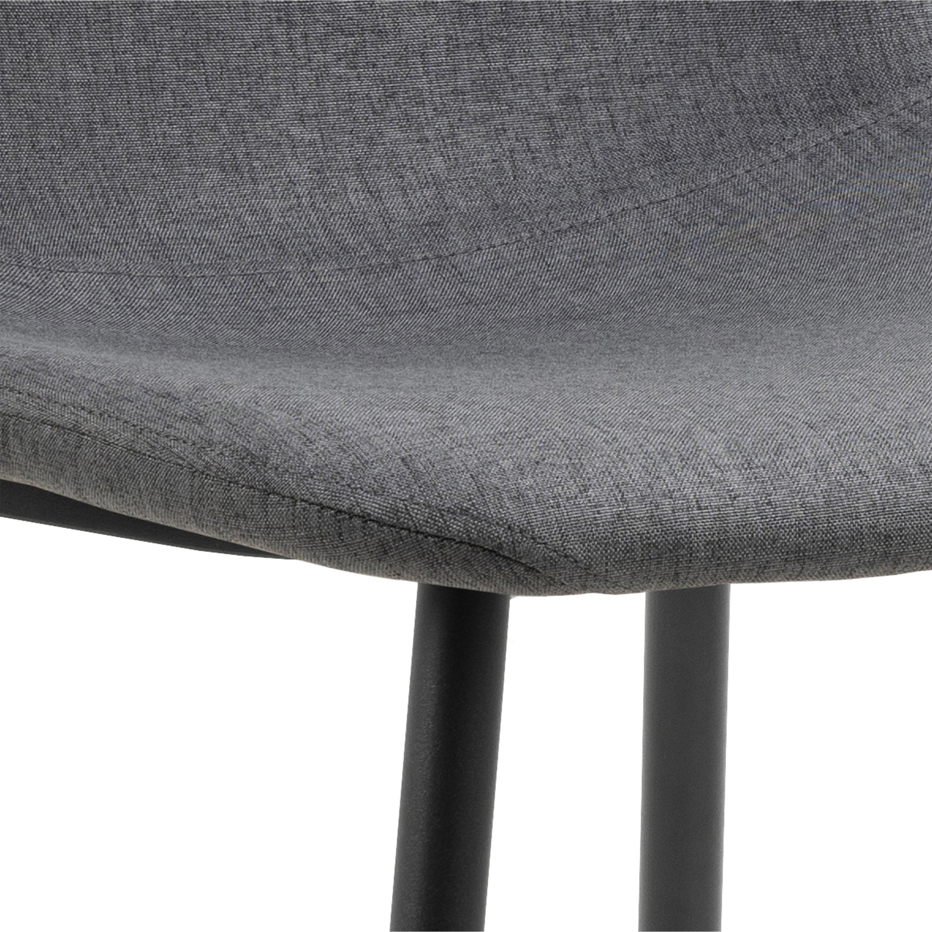 Celia Dining Chair in Light Grey Set of 4 – FTG, view 9