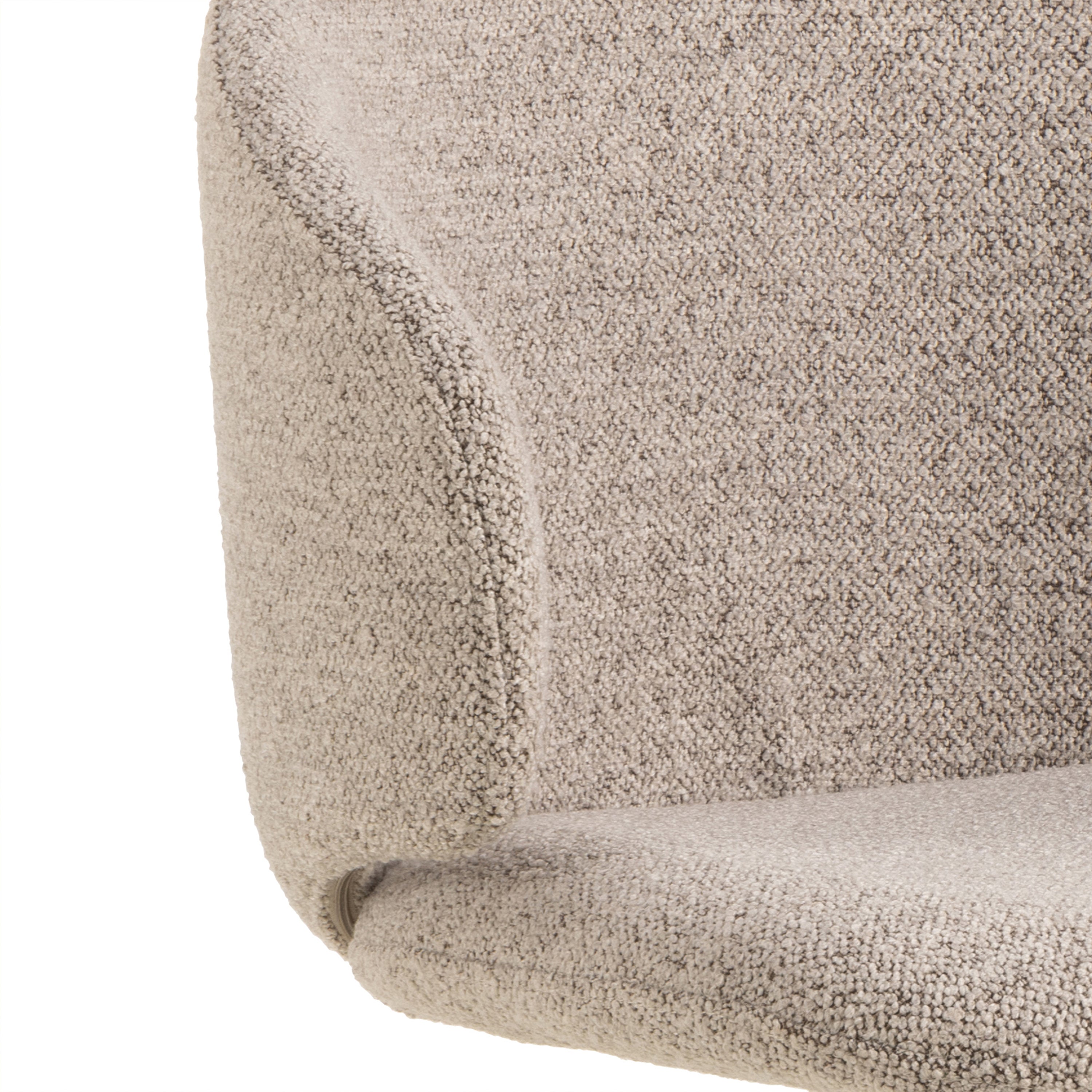 Ella Swivel Beige Dining Chair – FTG, view 7