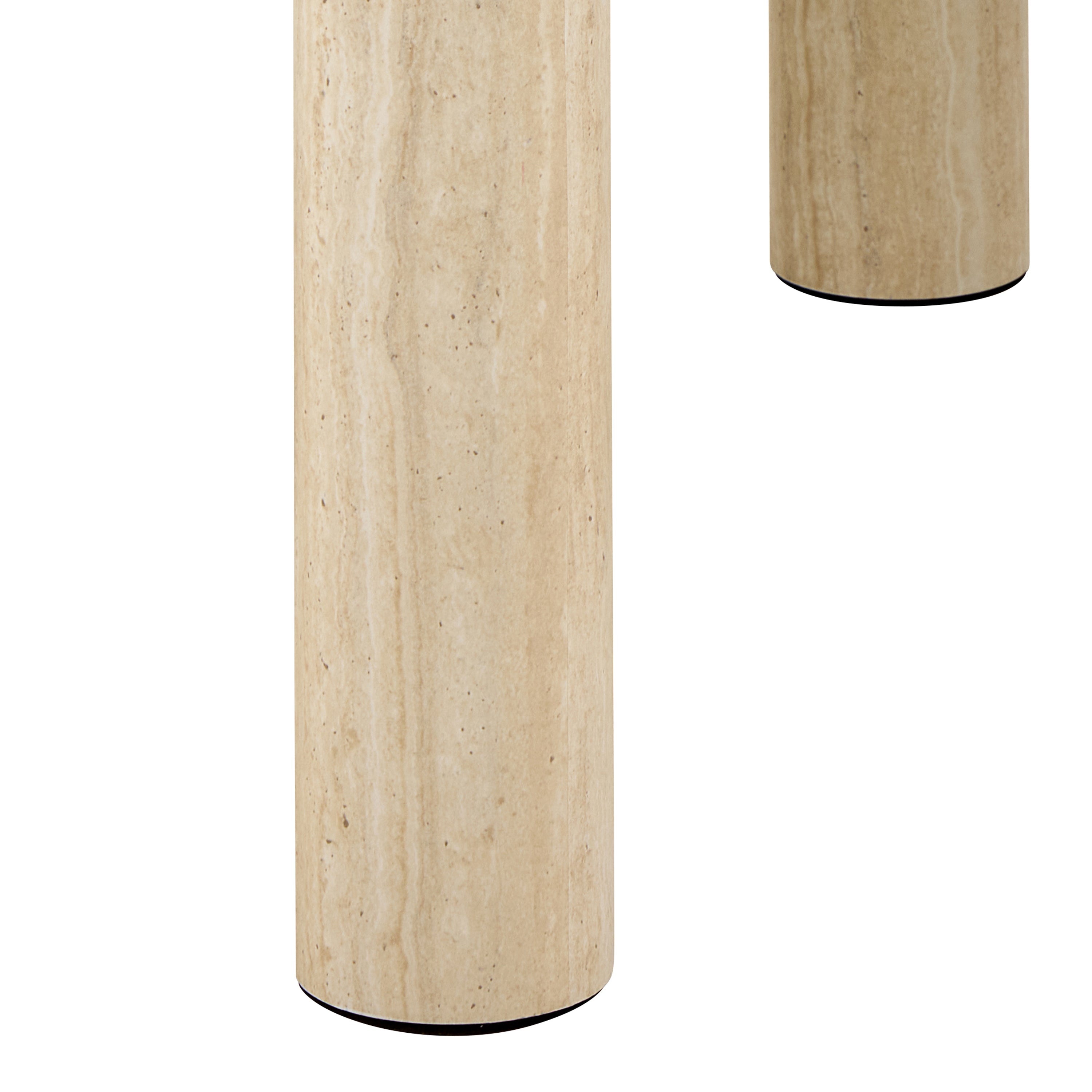 Solano Square Coffee Table in Light Travertine 60 x 60 cm – FTG, view 7