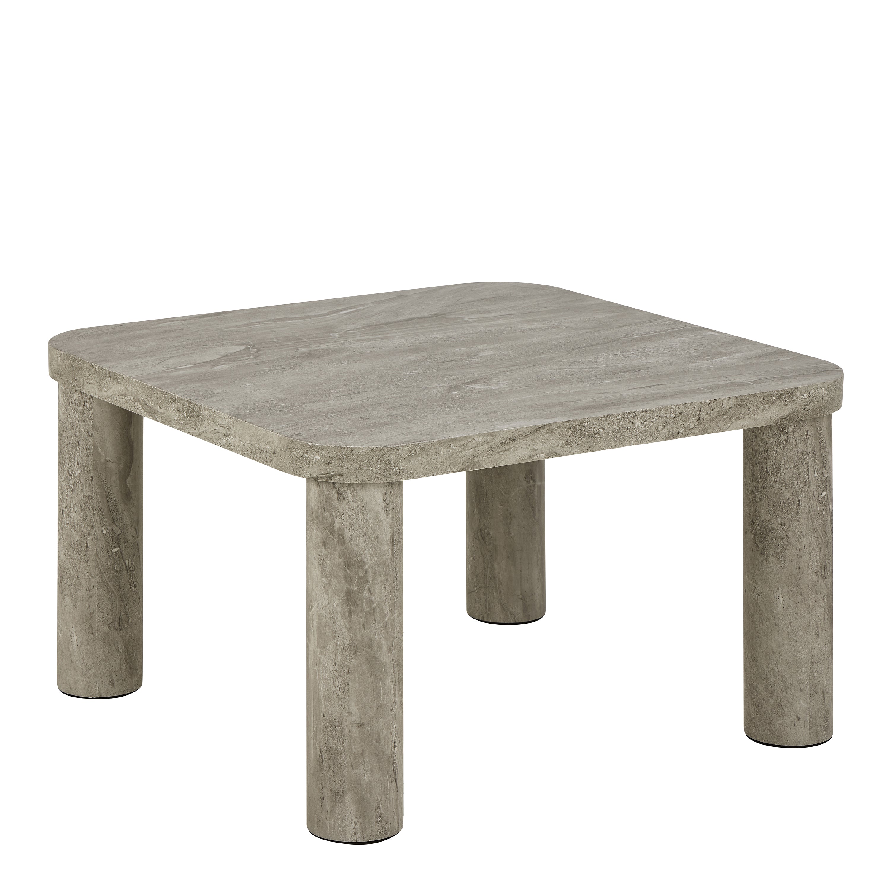 Solano Square Coffee Table in Grey 60 x 60 cm – FTG