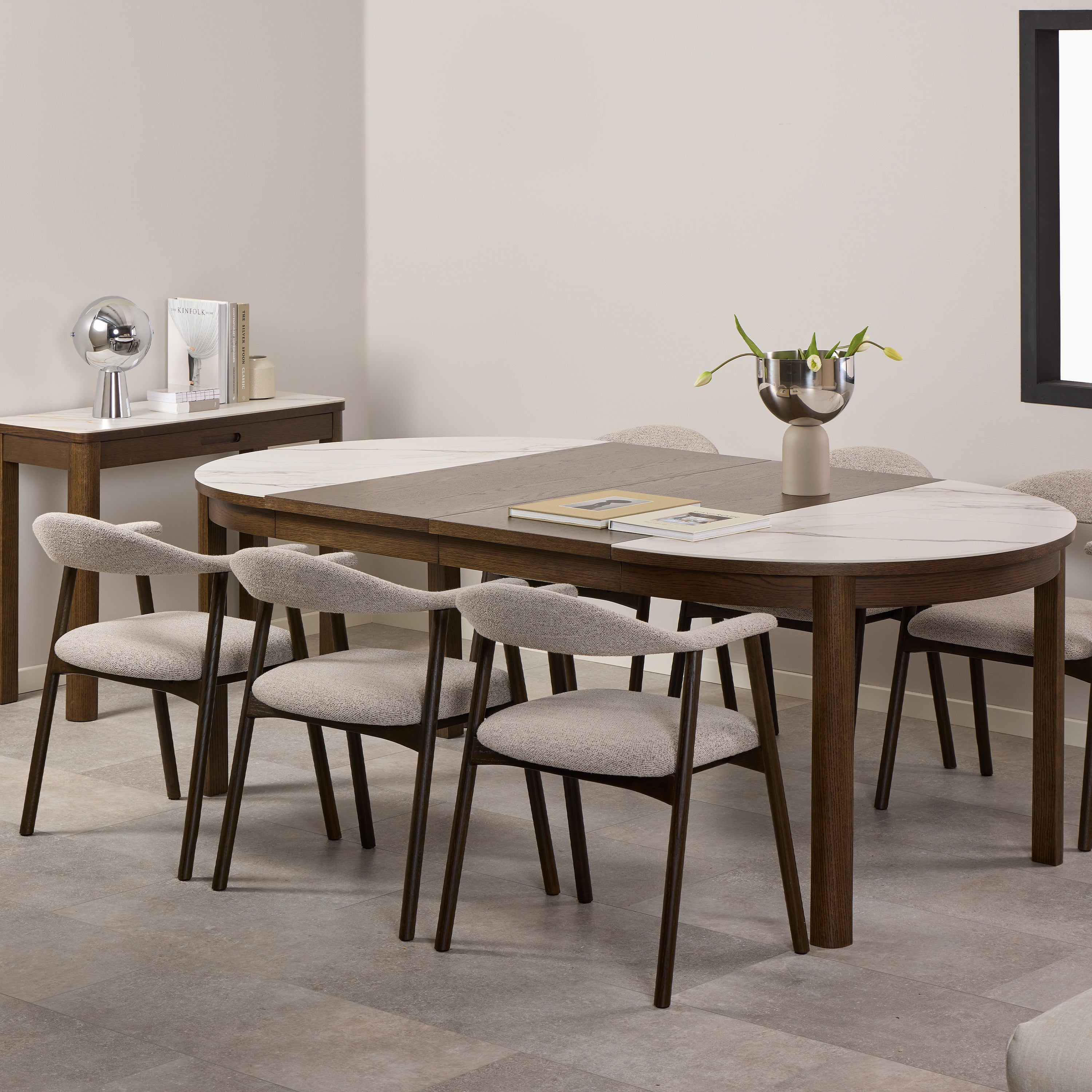 Southampton Extension Leaf in Smoked Oak Veneer Set of 2 – FTG, view 3