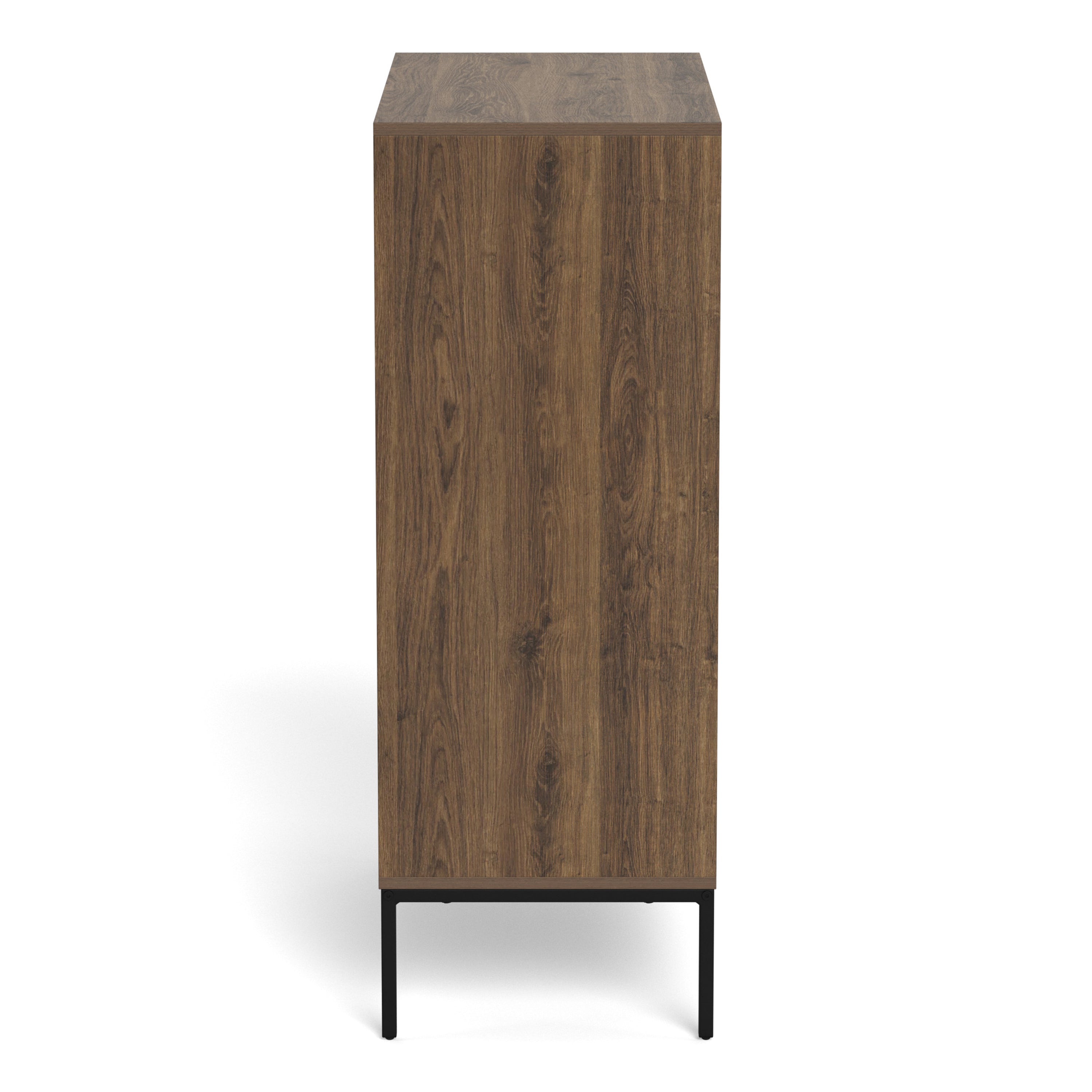 Palmdale 3 Drawer Chest in Smoked Oak