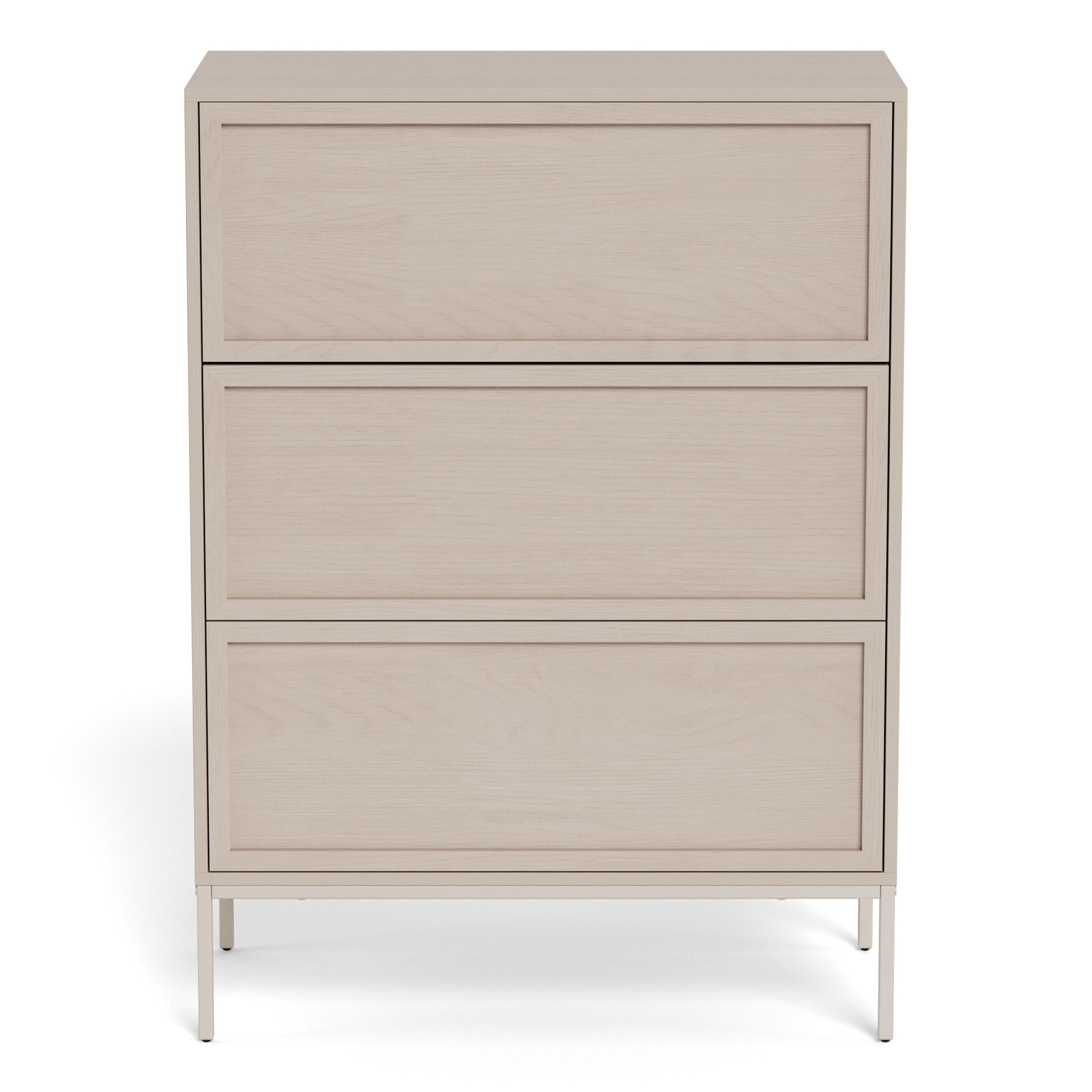 Palmdale 3 Drawer Chest in Grey