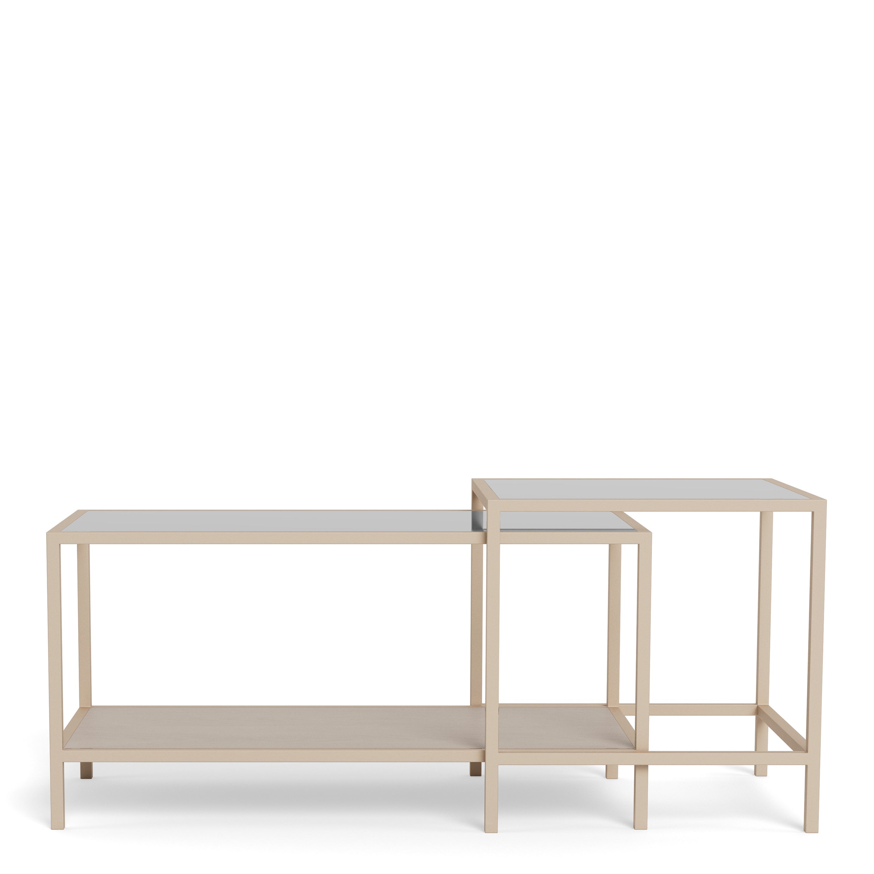 Seaford Coffee Table Set in Grey (Set of 2)