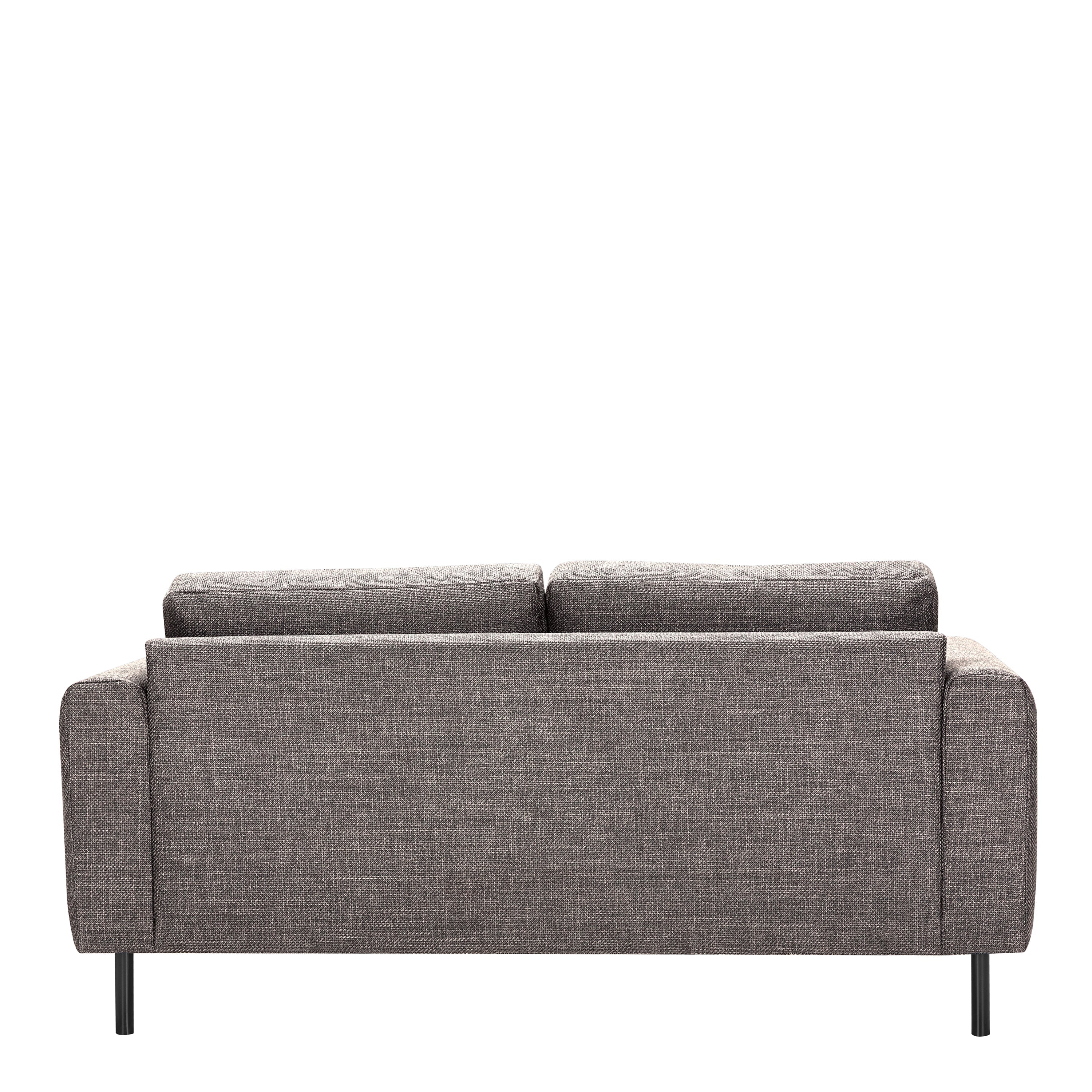 Omaha 2 Seater Sofa in Light Grey Brown Fabric – FTG, view 4