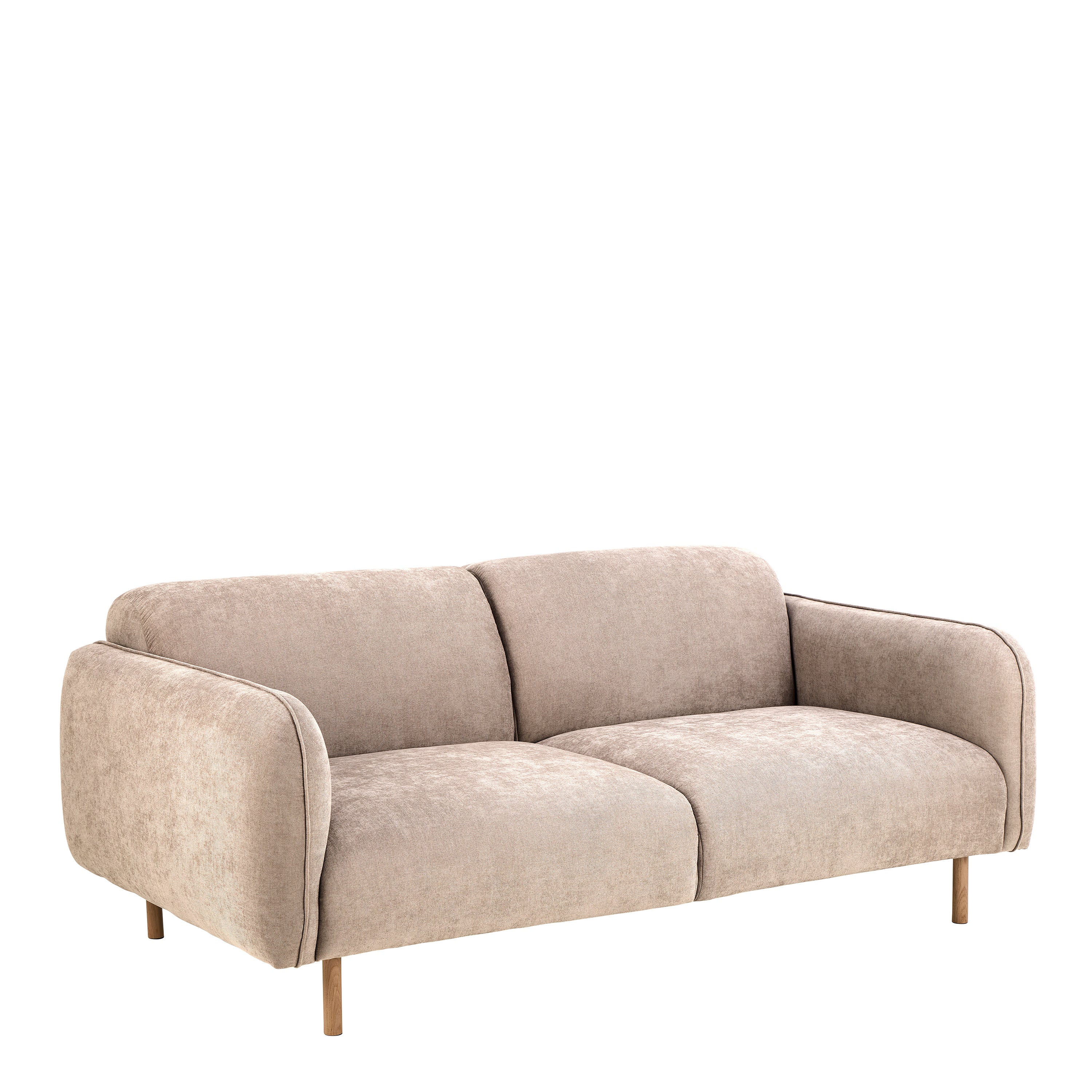 Westham 2.5 + 3 Seater Sofa Set in Fay Beige Fabric – FTG, view 2