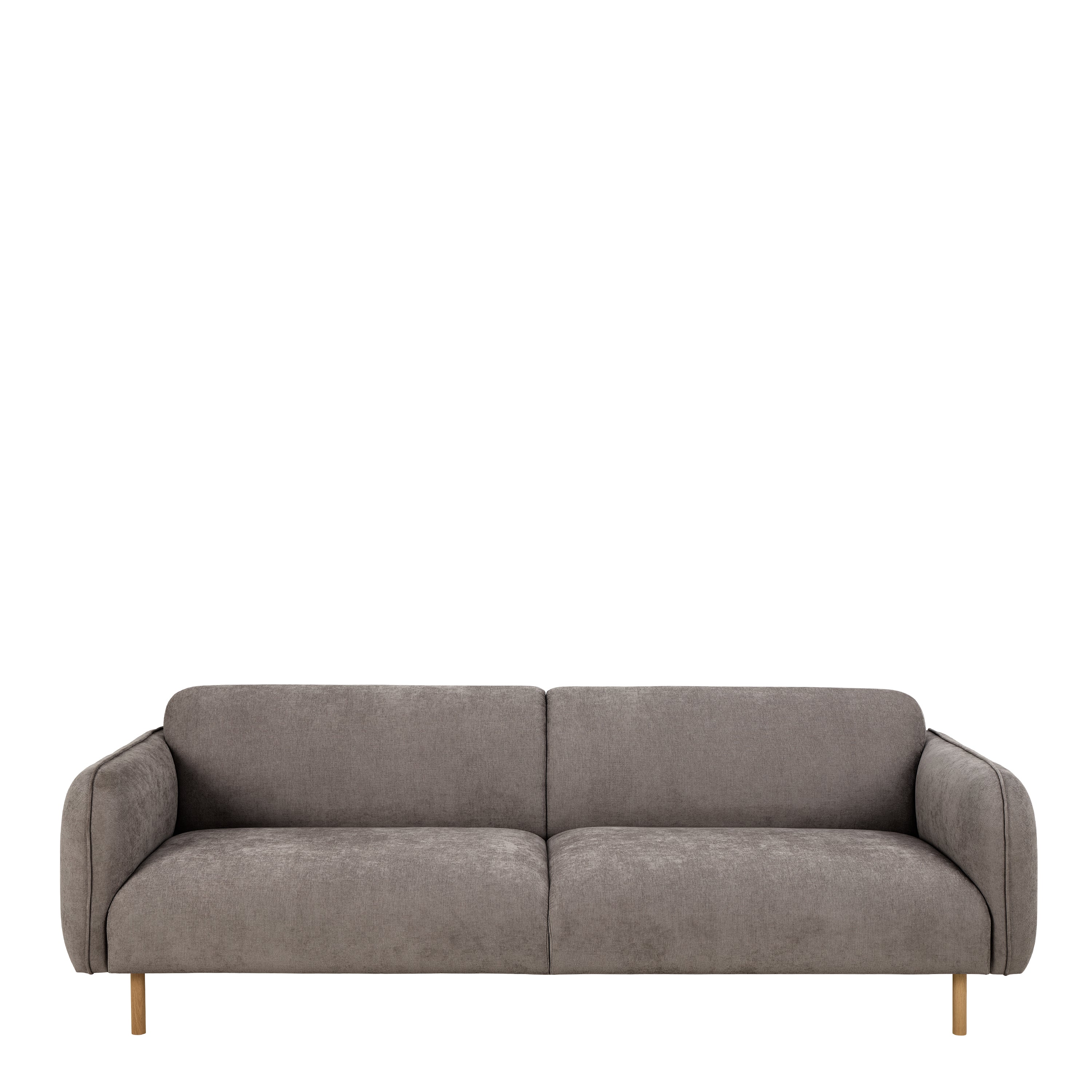 Westham Set of 2 x 3 Seater Sofas in Fay Dusty Brown Fabric – FTG, view 3