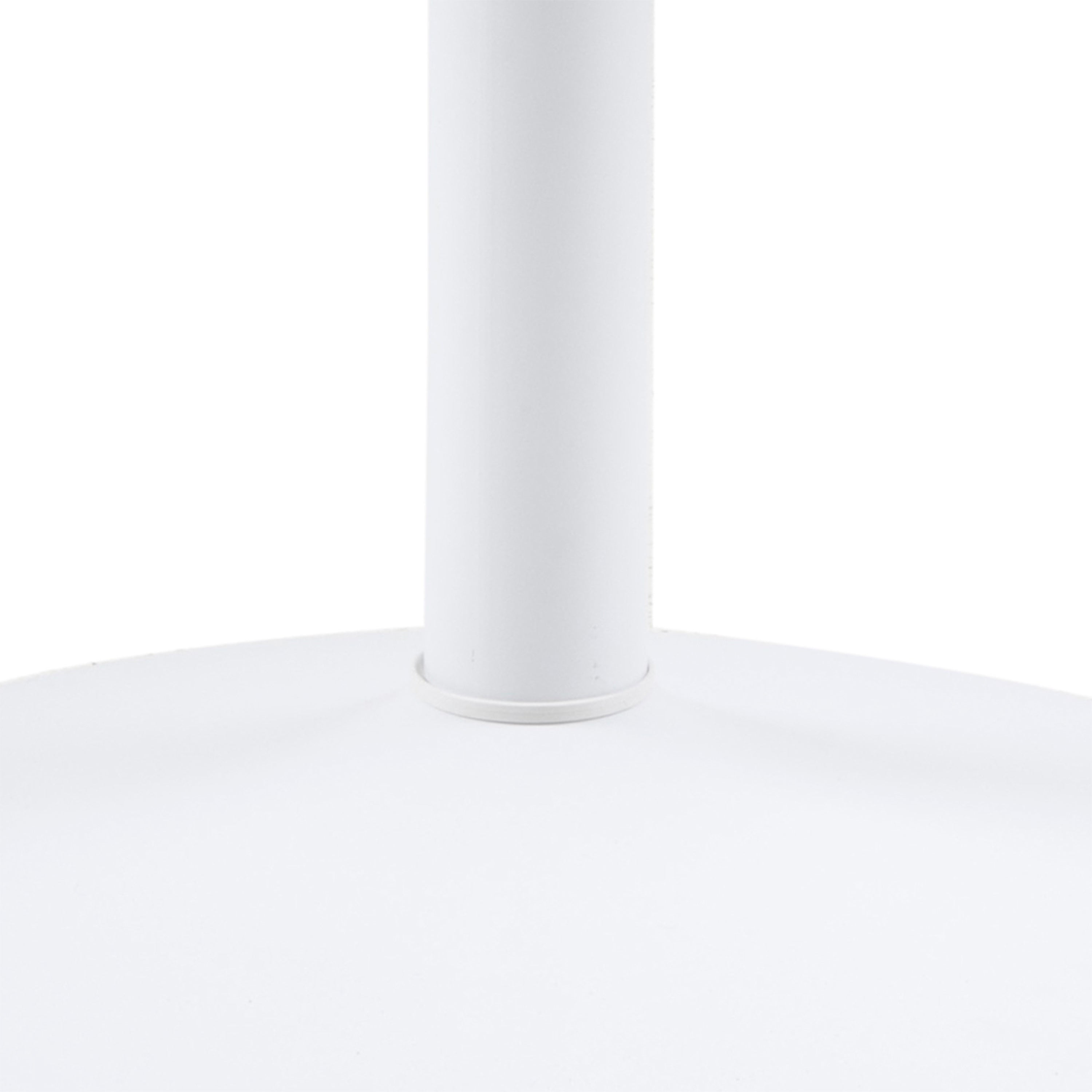 Ibiza Round Dining Table with White Top and White Base – FTG, view 7