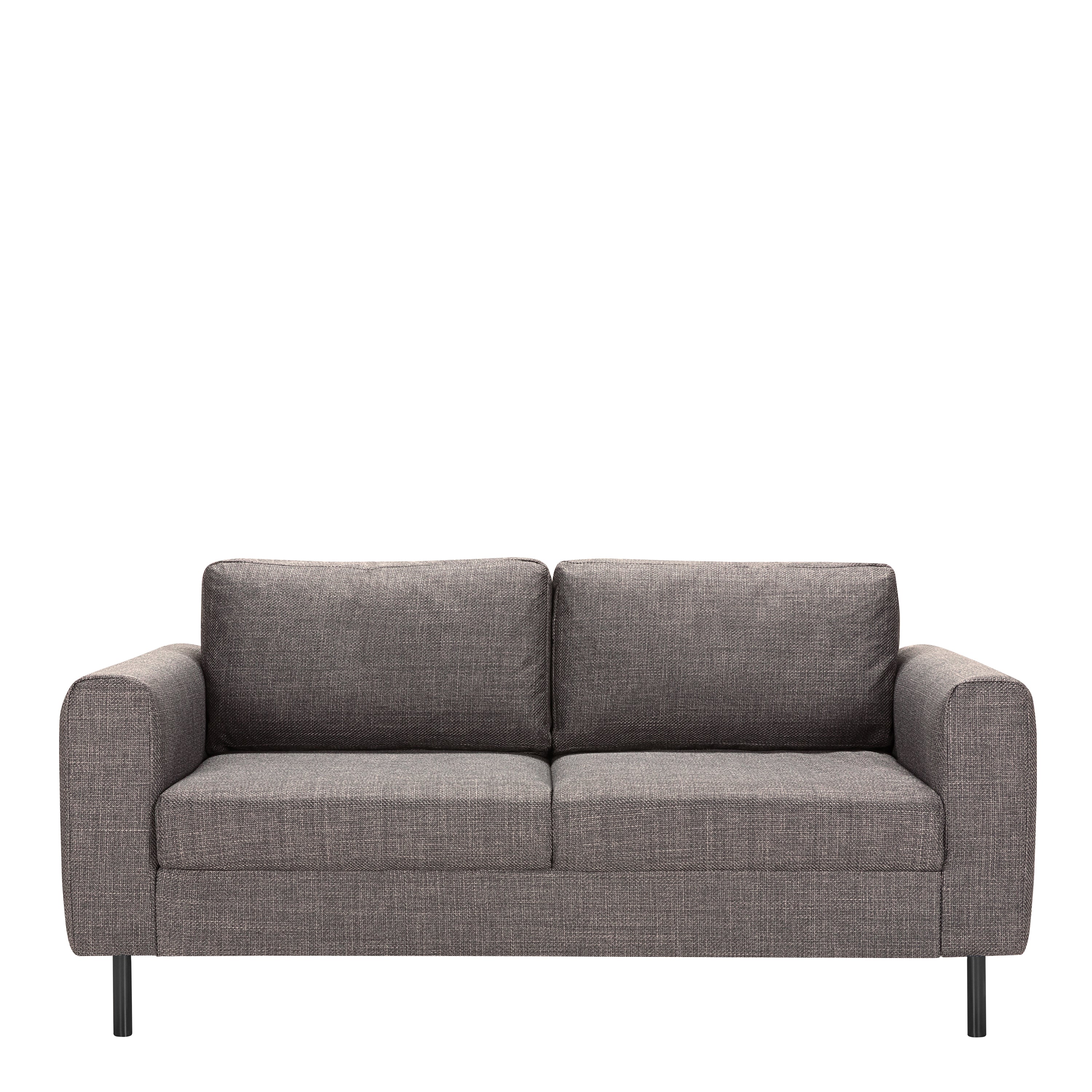 Omaha 2 + 3 Seater Sofa set in Basel Light Grey Brown Fabric – FTG, view 3