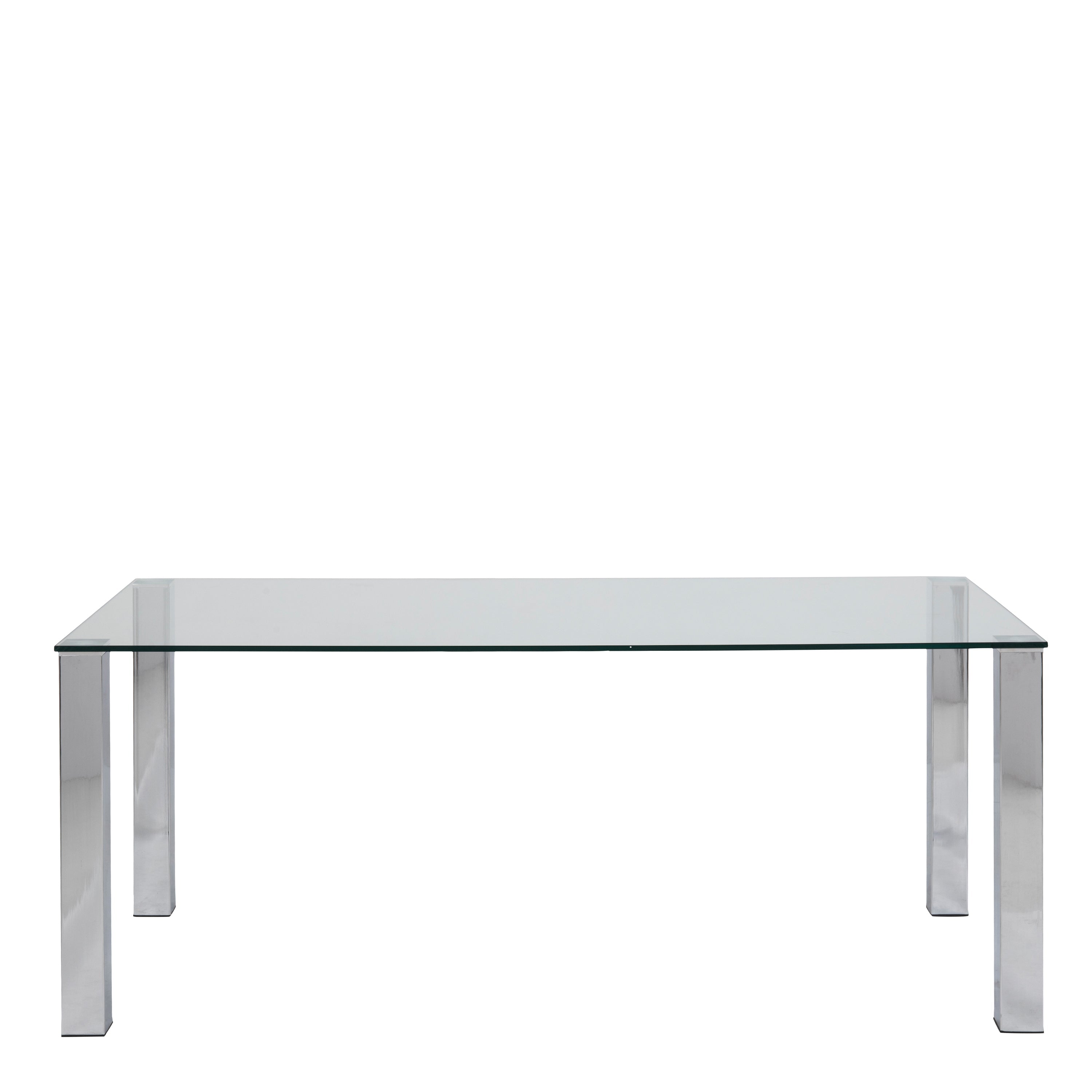 Kante Dining Table with Glass Top – FTG, view 2