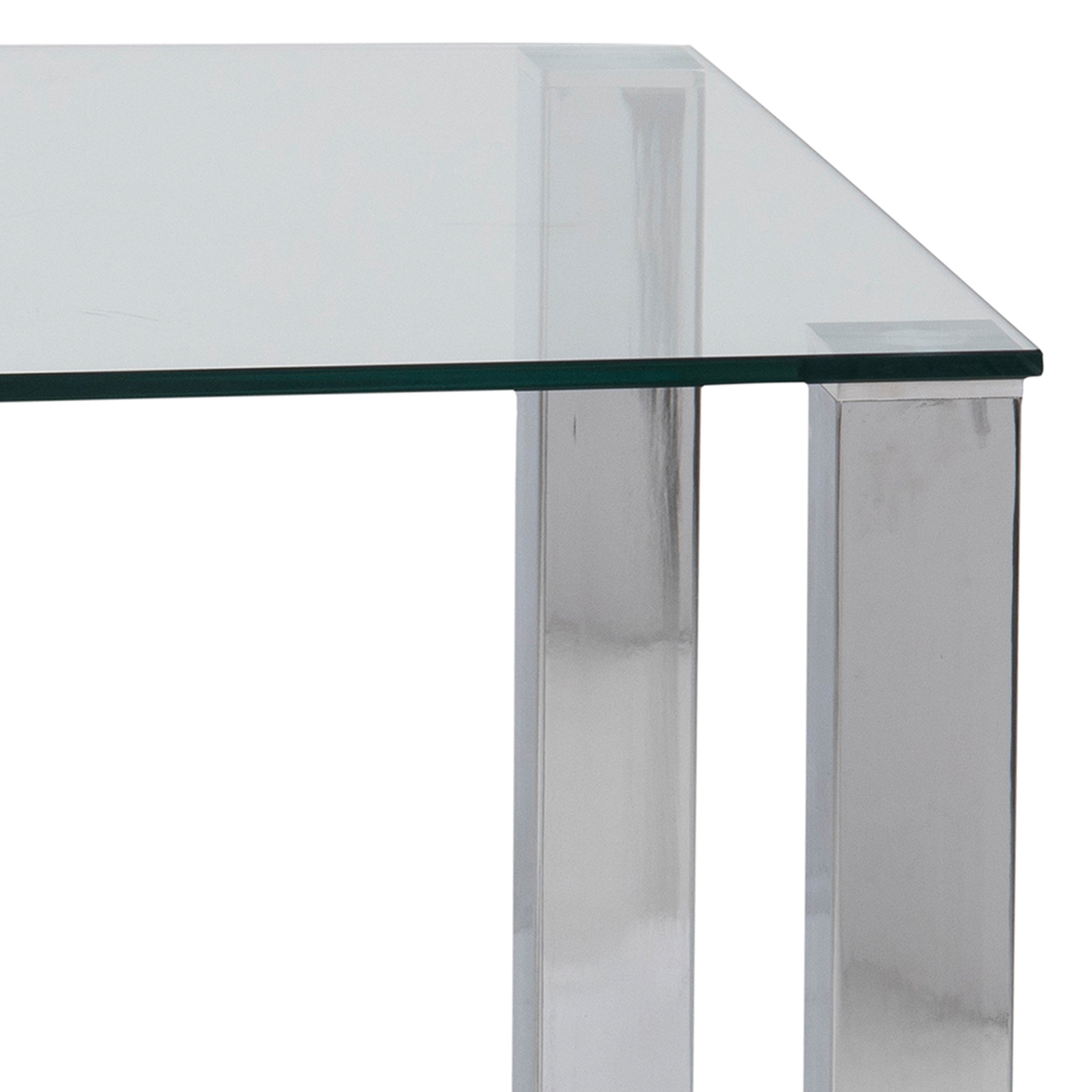 Kante Dining Table with Glass Top – FTG, view 6