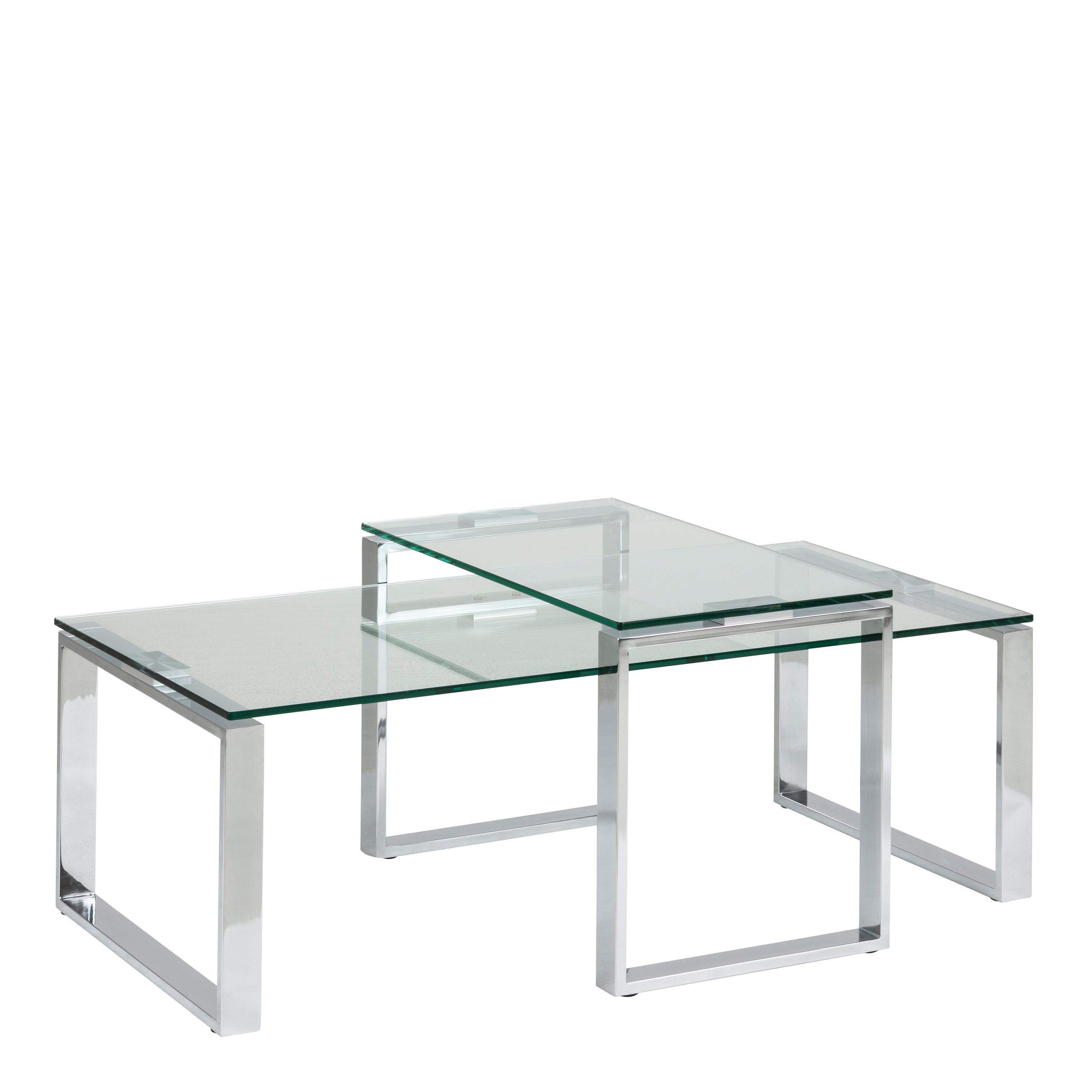 Katrine Coffee Table Set with Glass Top – FTG
