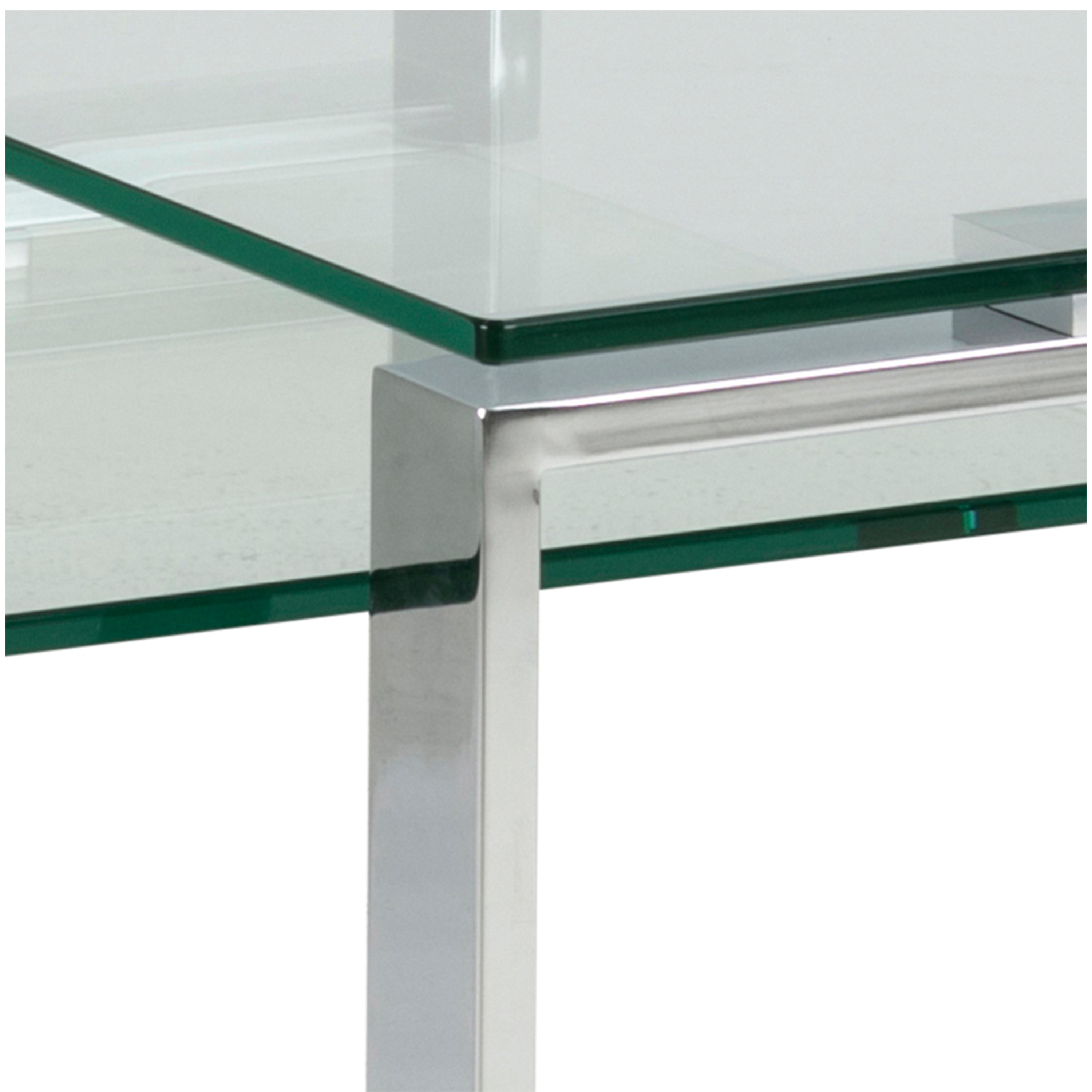 Katrine Coffee Table Set with Glass Top – FTG, view 7