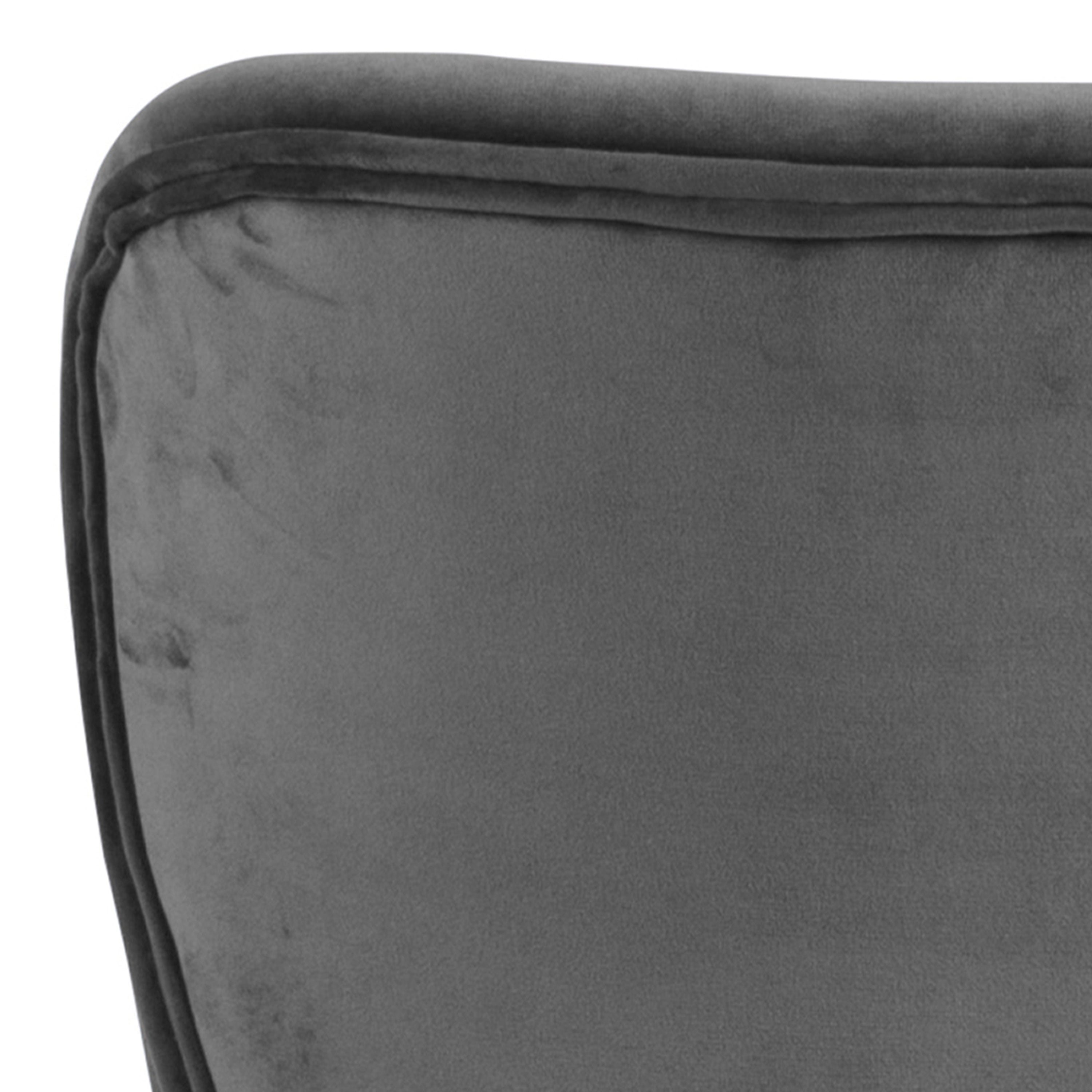 Batilda Dining Chair in Dark Grey Set of 2 – FTG, view 5