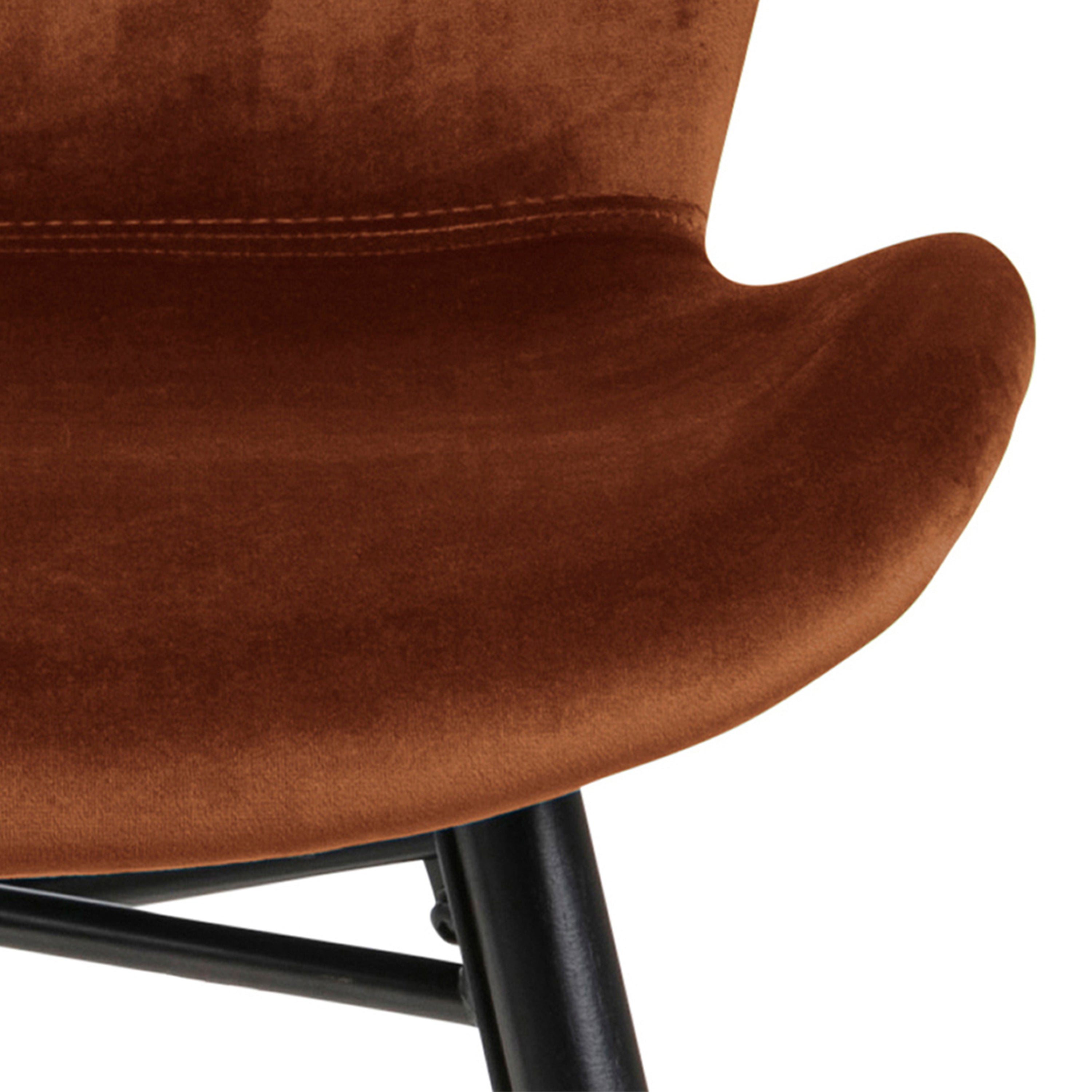 Batilda Dining Chair in Copper Set of 2 – FTG, view 8