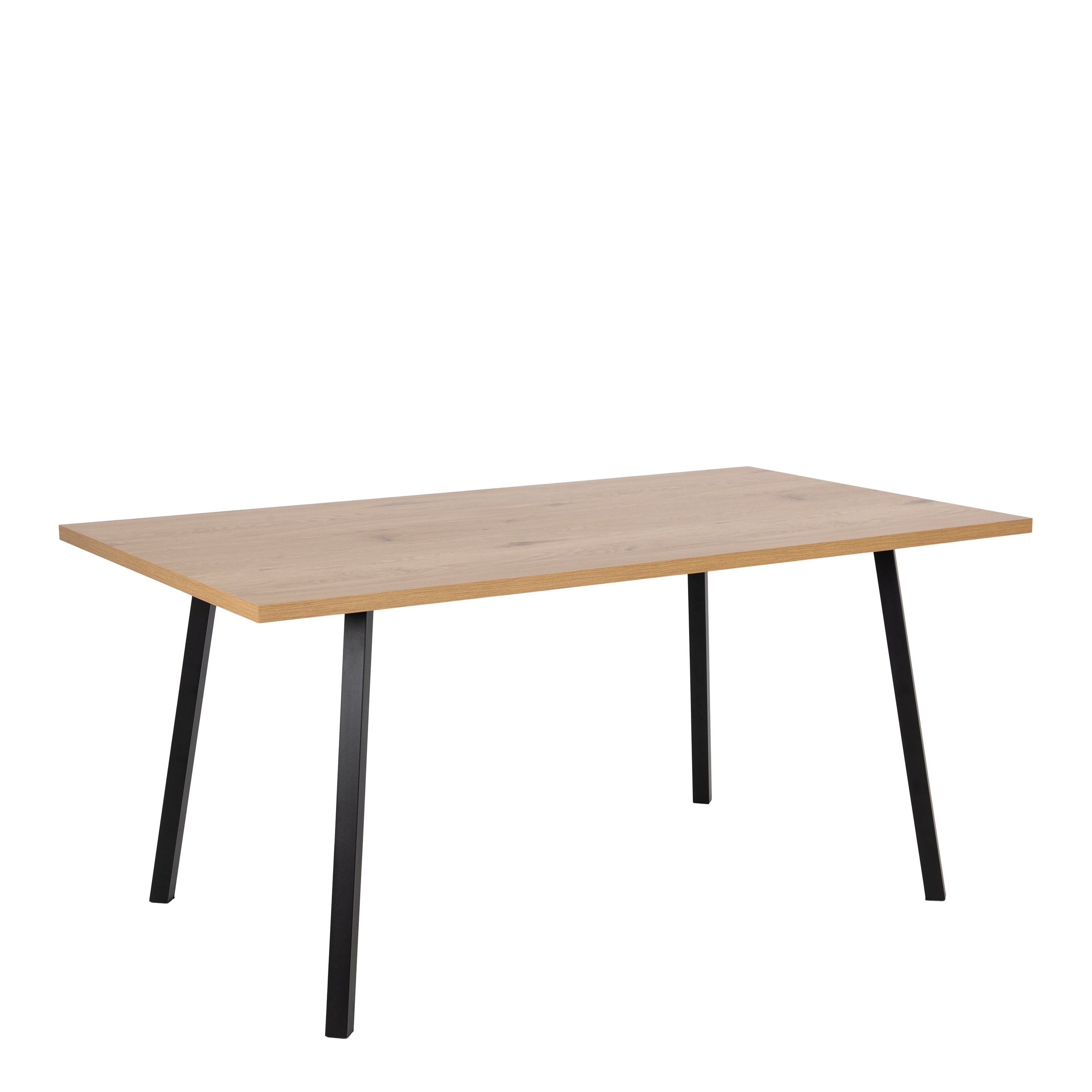 Cenny Dining Table in Oak & Black – FTG