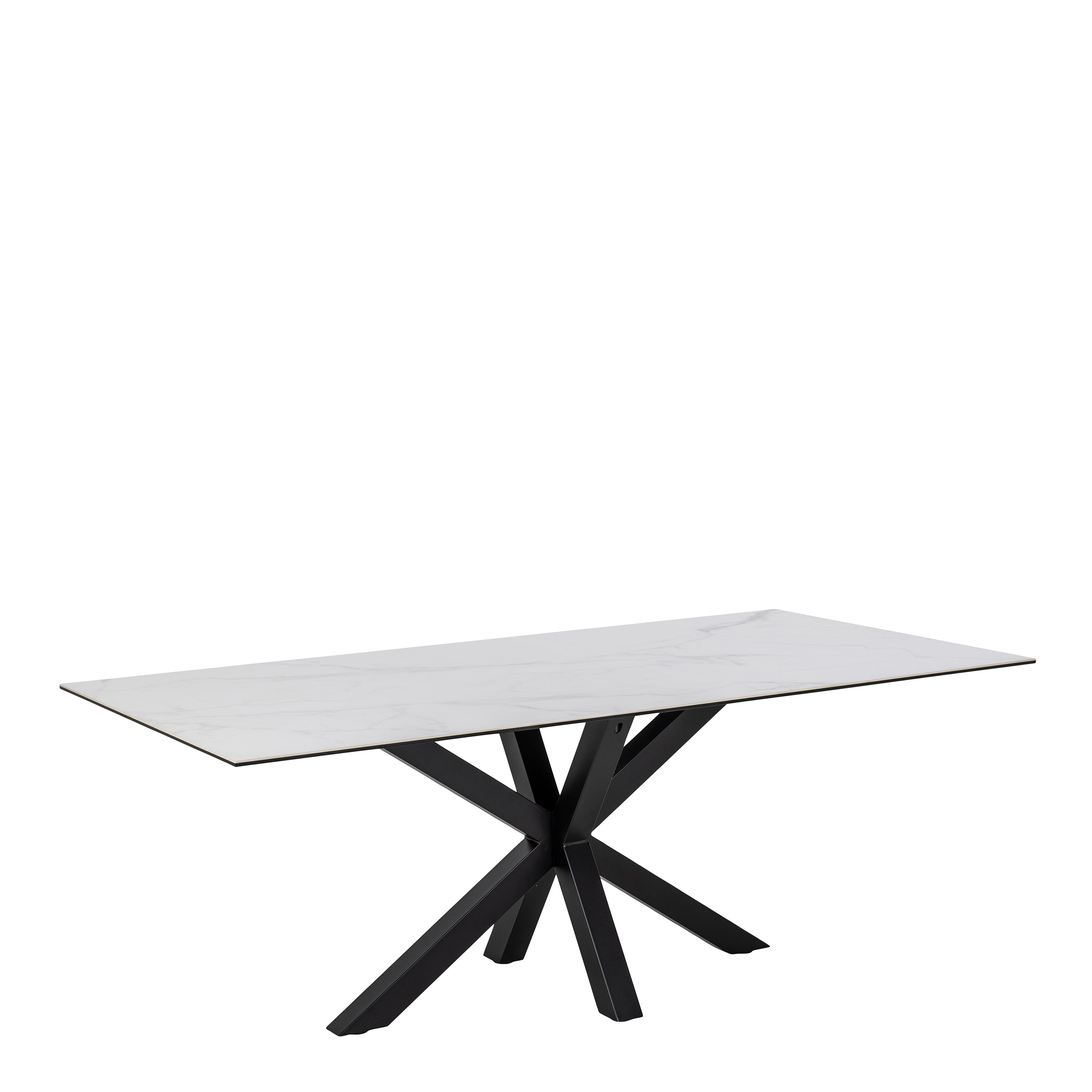 Heaven Dining Table with Ceramic White Top 200cm – FTG