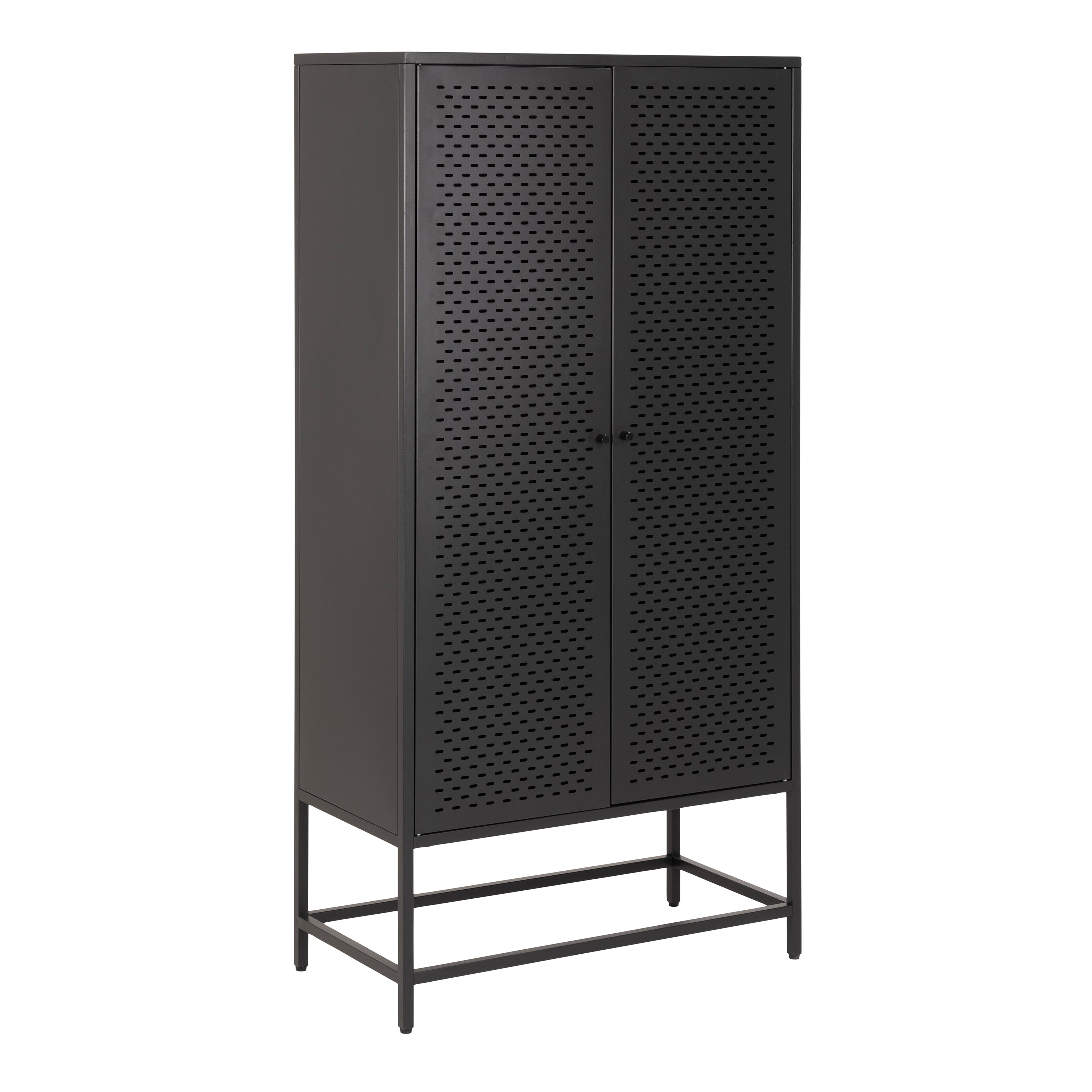 Newcastle 2 Door Cabinet in Matt Black – FTG