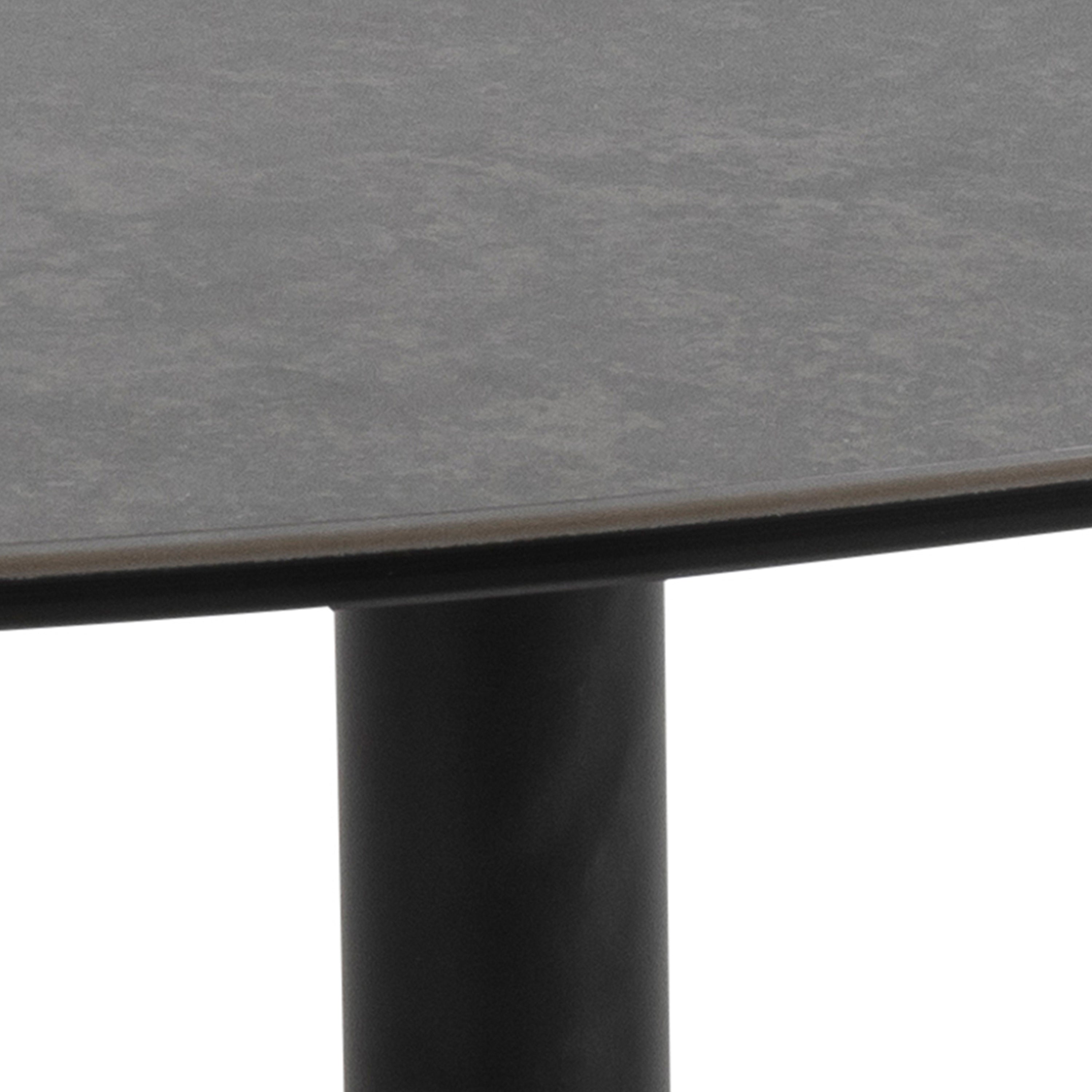 Barnsley Black Ceramic Coffee Table 84x77x34 cm – FTG, view 7
