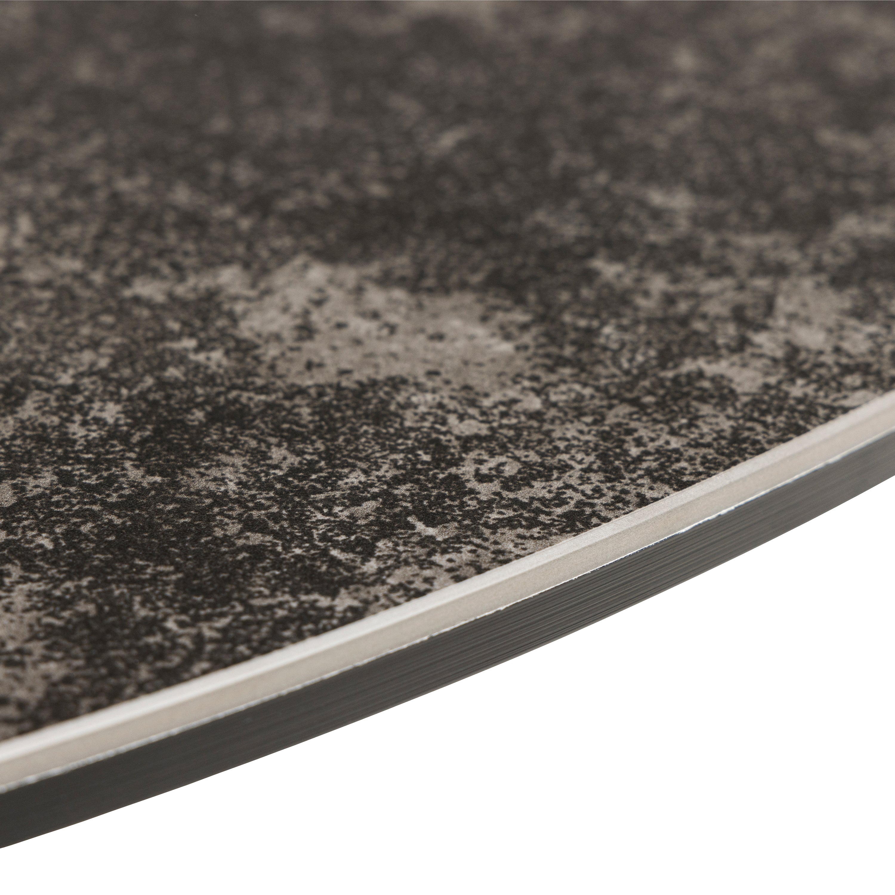 Heaven Round Dining Table with Ceramic Black Top – FTG, view 5