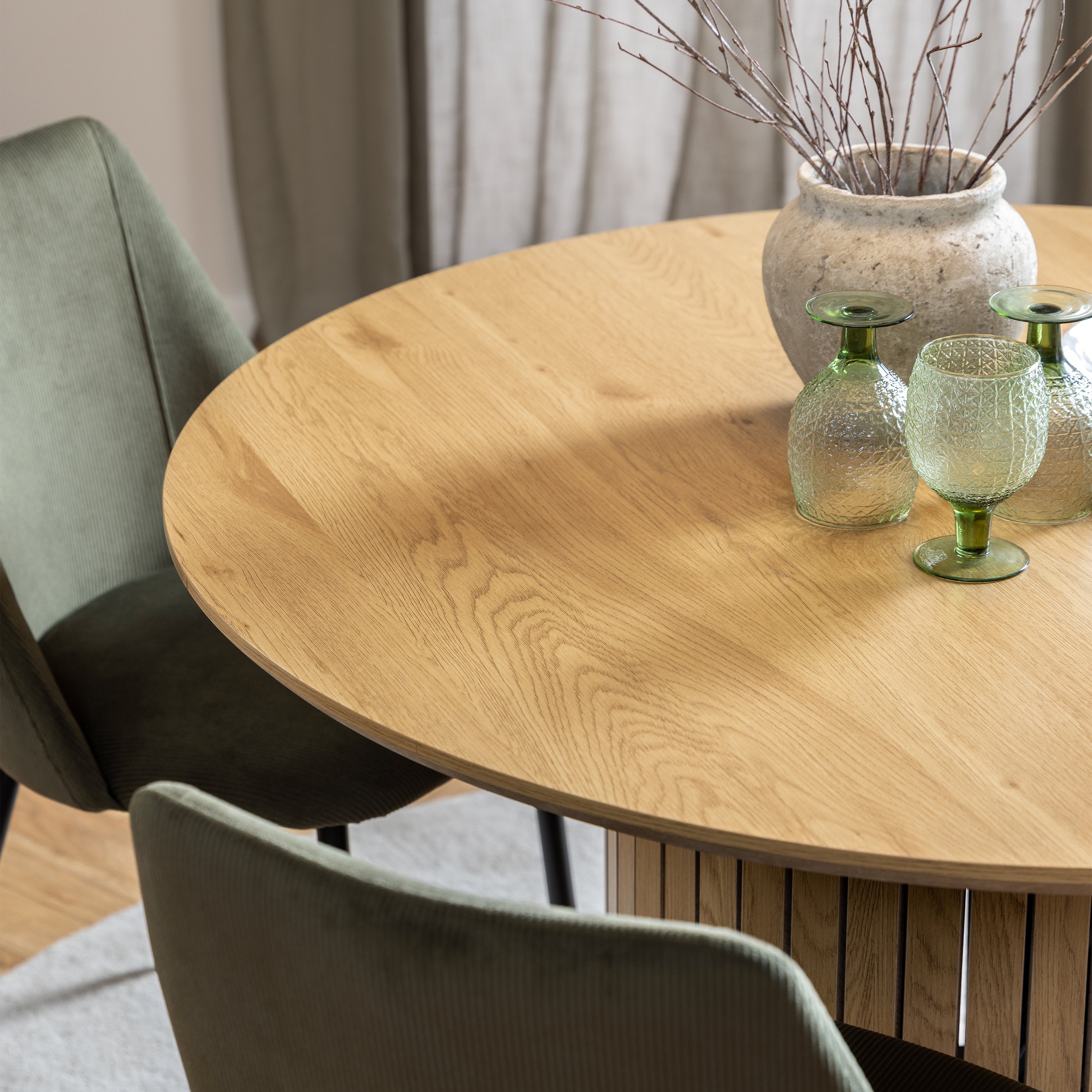 Yale Dining Table in Oak – FTG, view 7