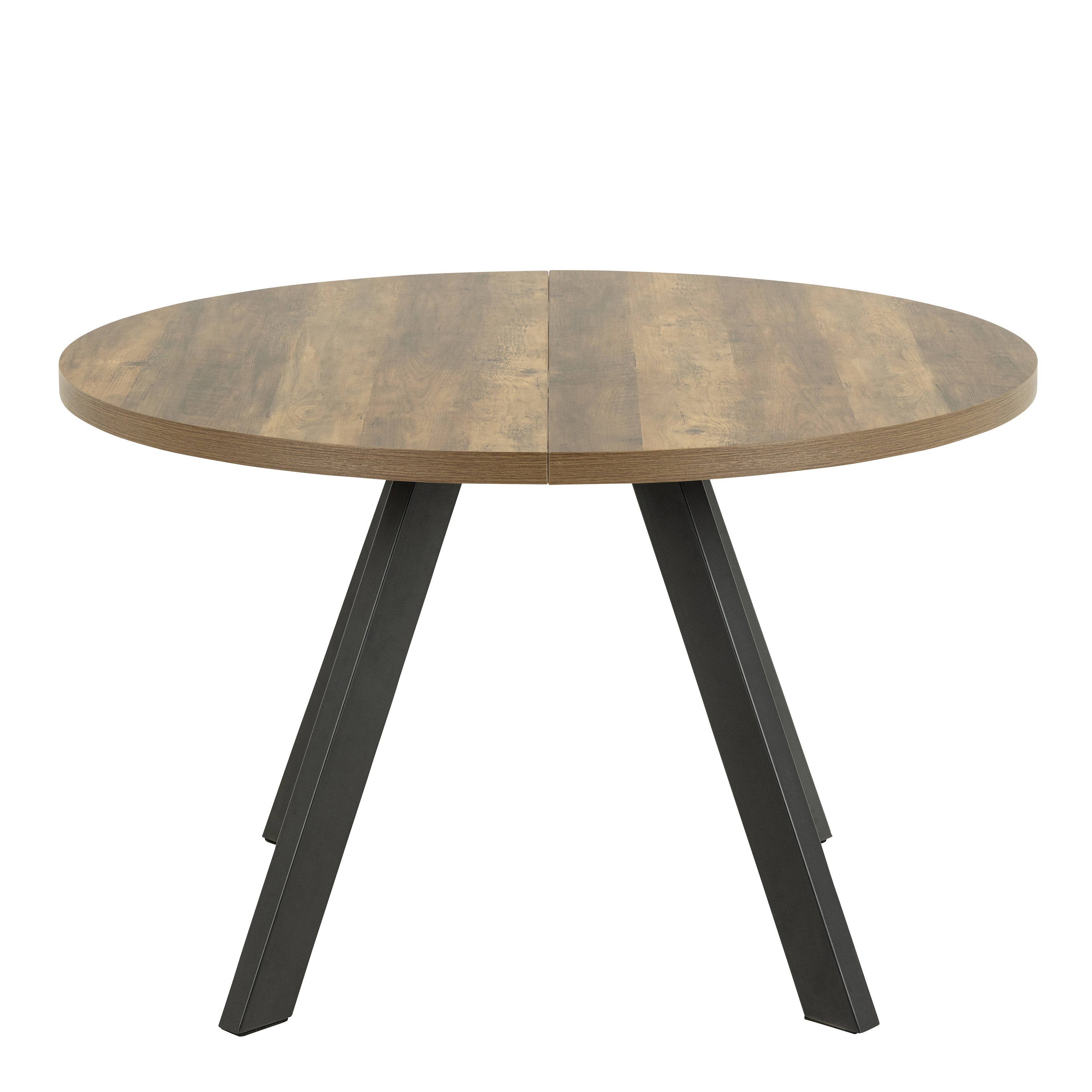 Zalida Round Dining Table in Oak – FTG, view 2
