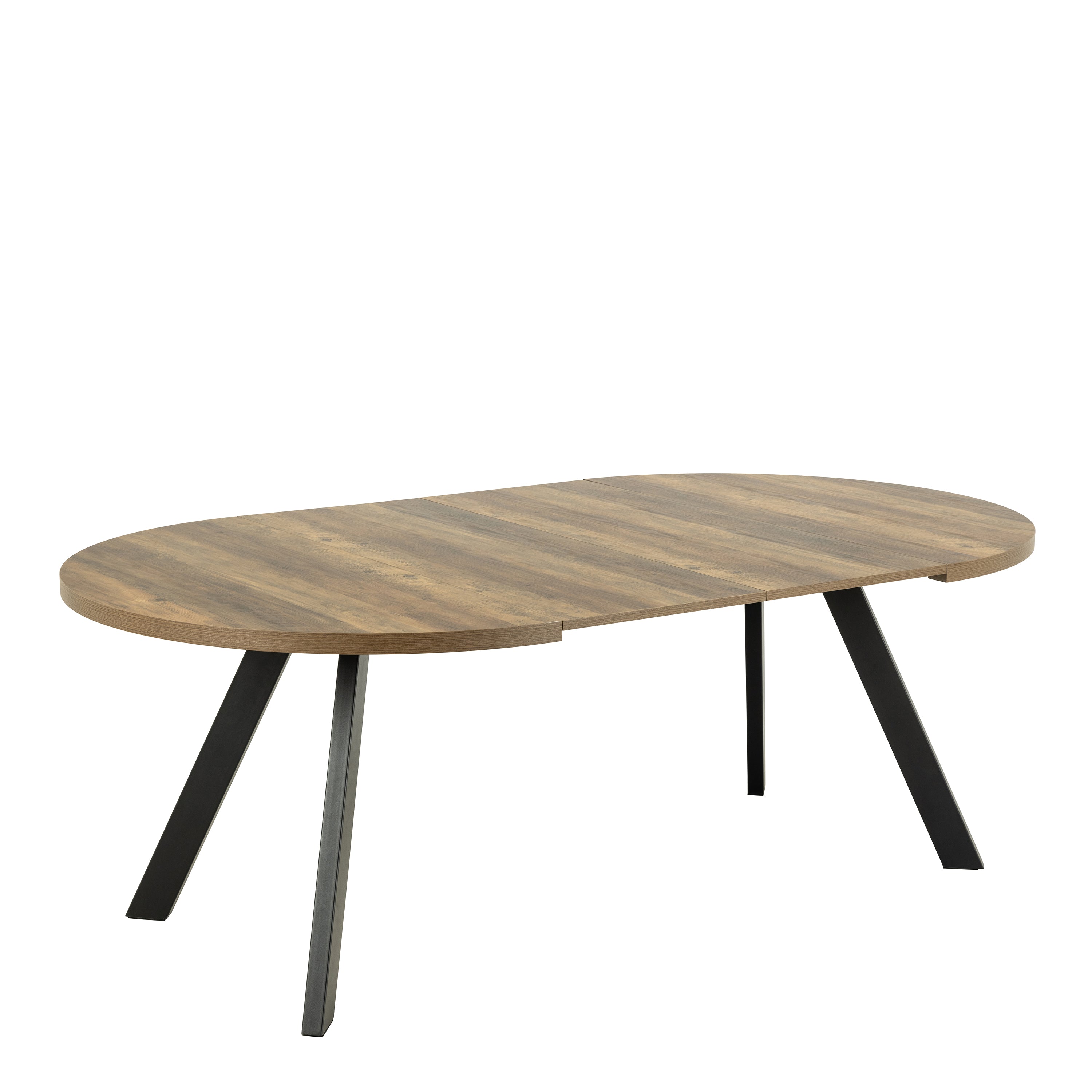 Zalida Round Dining Table in Oak – FTG, view 3