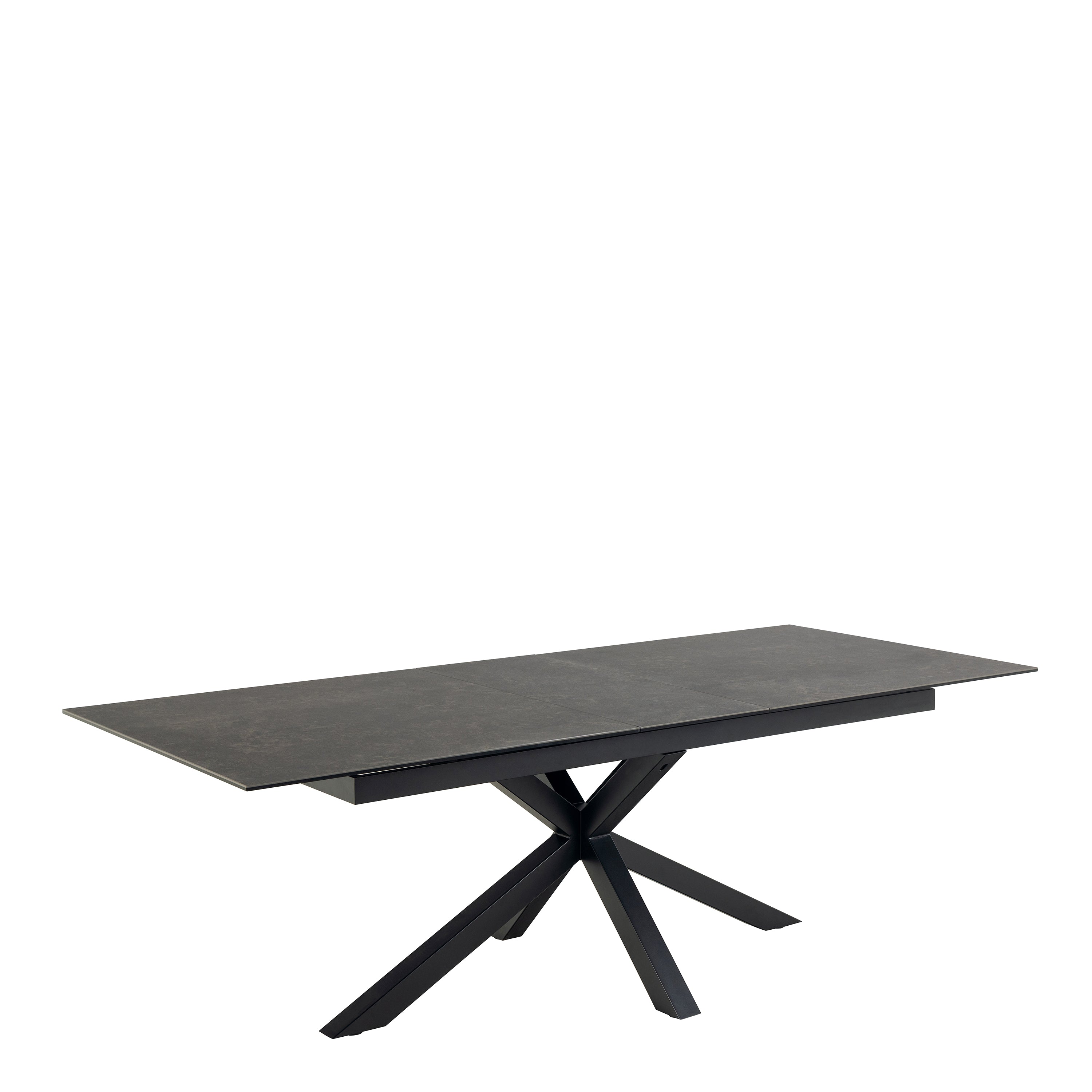 Heaven Extendable Dining Table with Ceramic Black Top 200cm – FTG, view 3