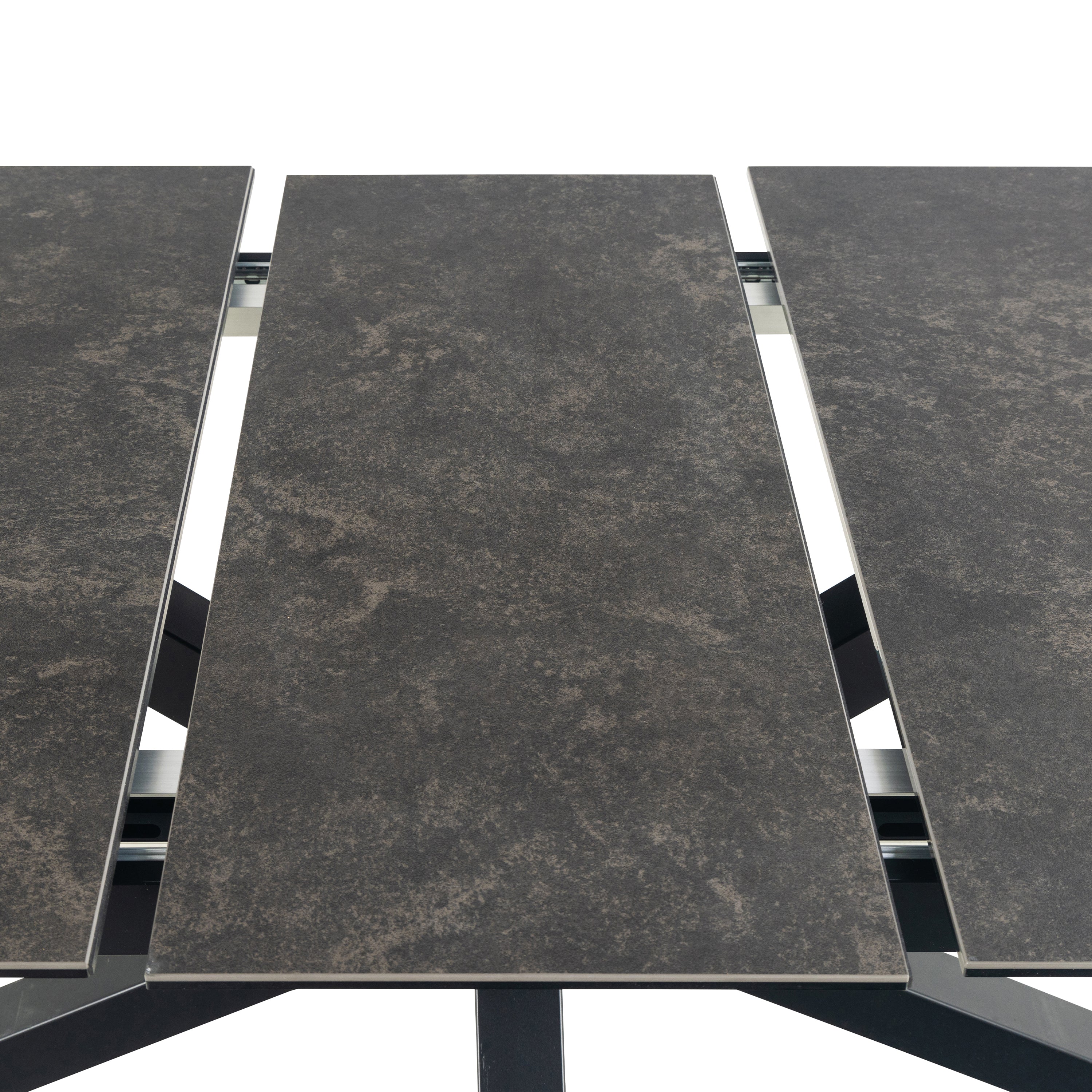Heaven Extendable Dining Table with Ceramic Black Top 200cm – FTG, view 9