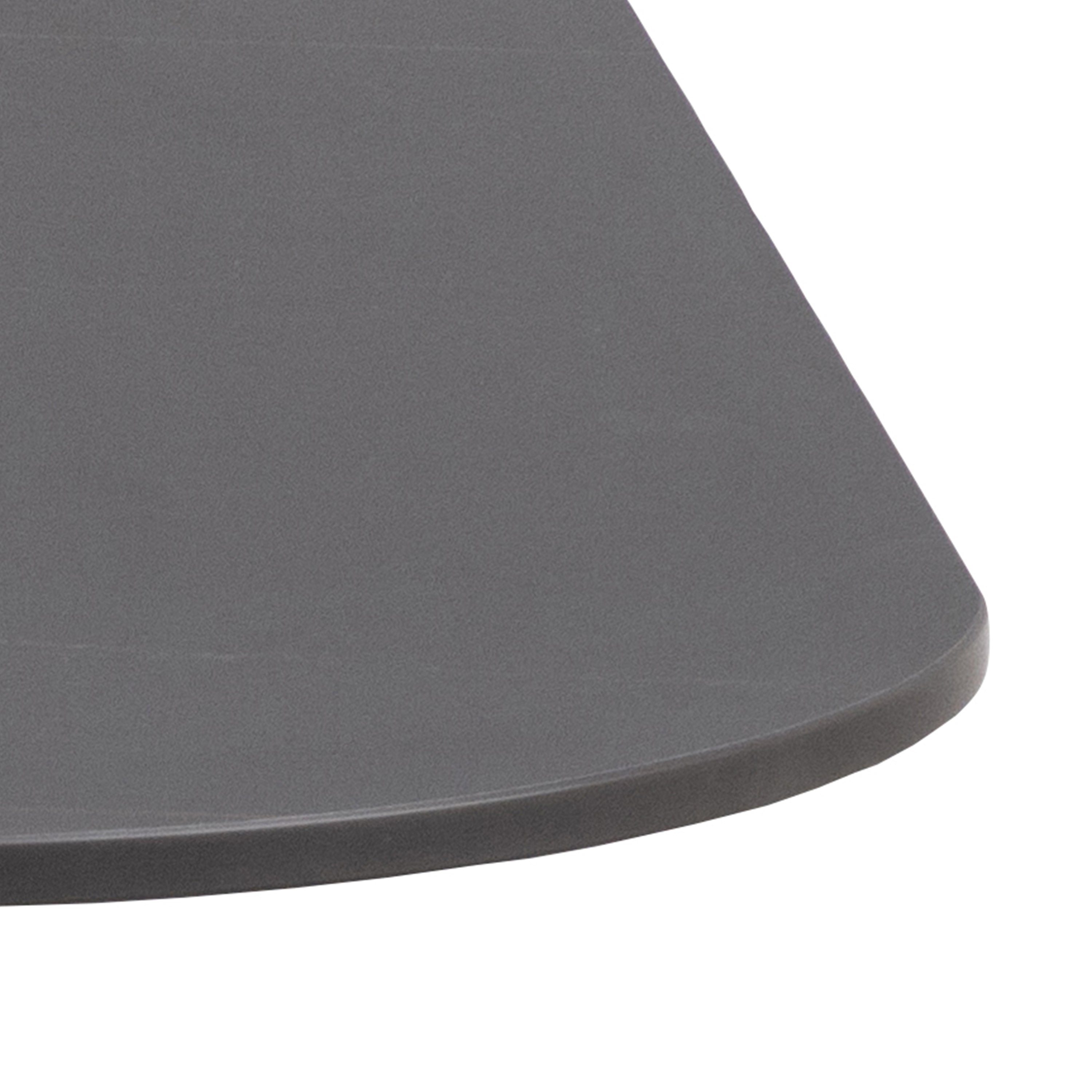 Malta Ceramic Square Dining Table Black – FTG, view 5