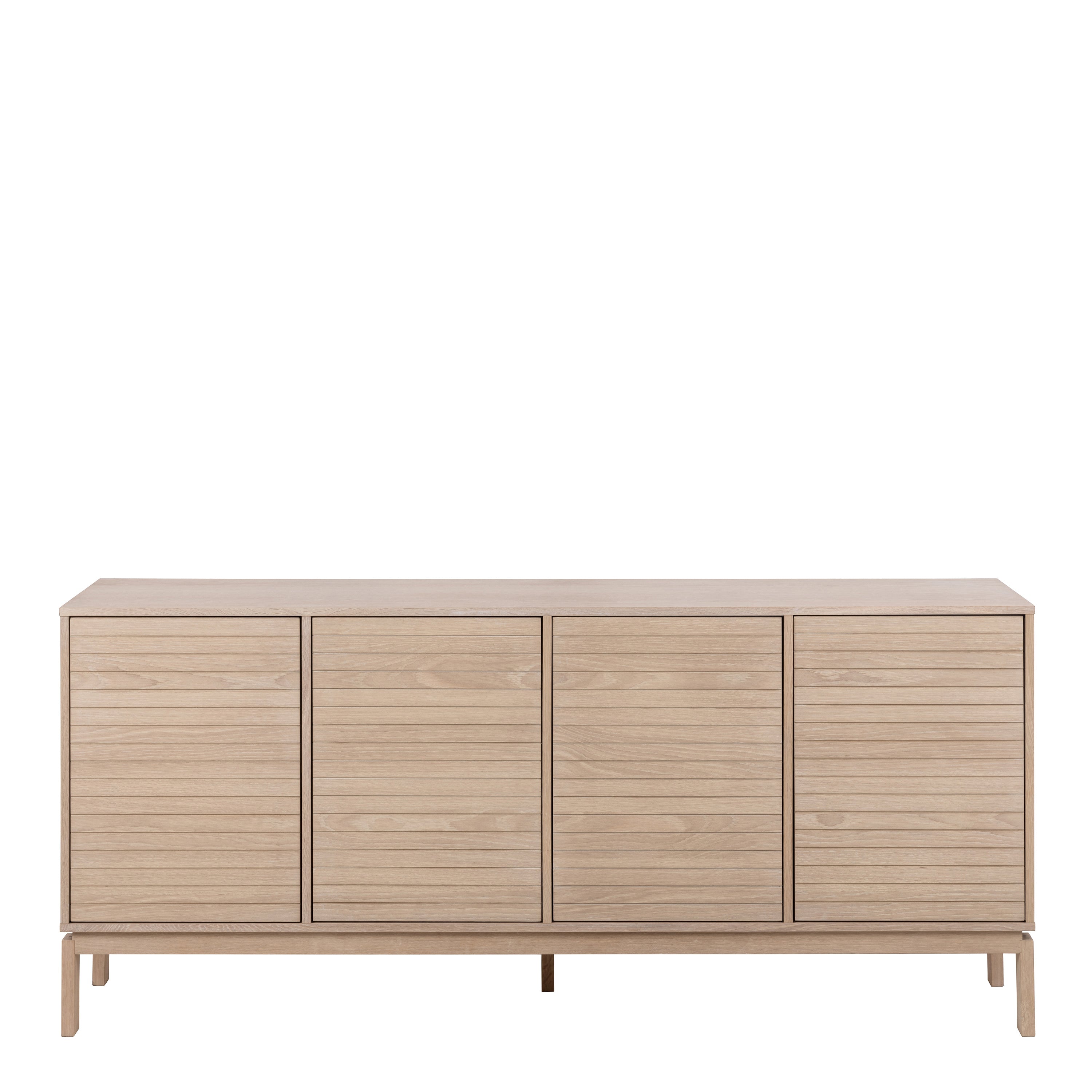 Linley 4 Door Sideboard in White Oak – FTG, view 2