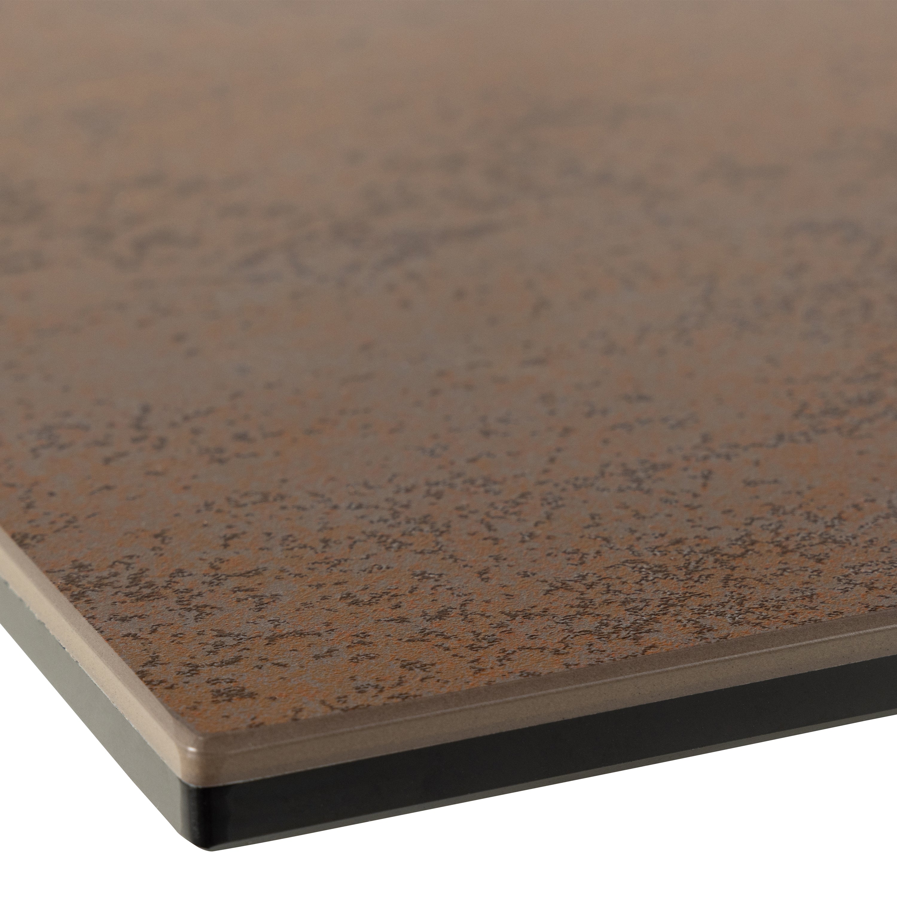 Heaven Extendable Dining Table with Ceramic Rusty Brown Top 168cm – FTG, view 7