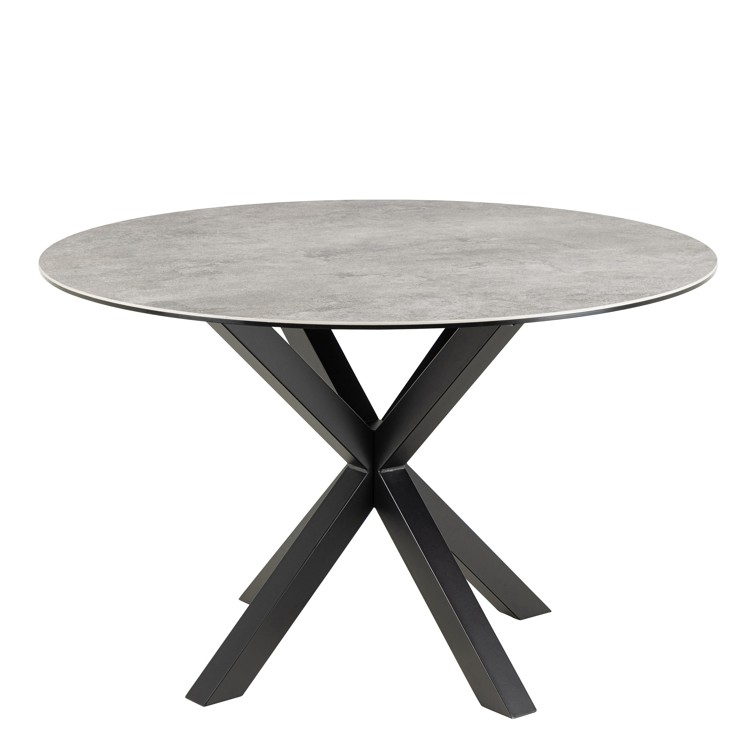 Heaven Round Dining Table with Ceramic Grey Top – FTG