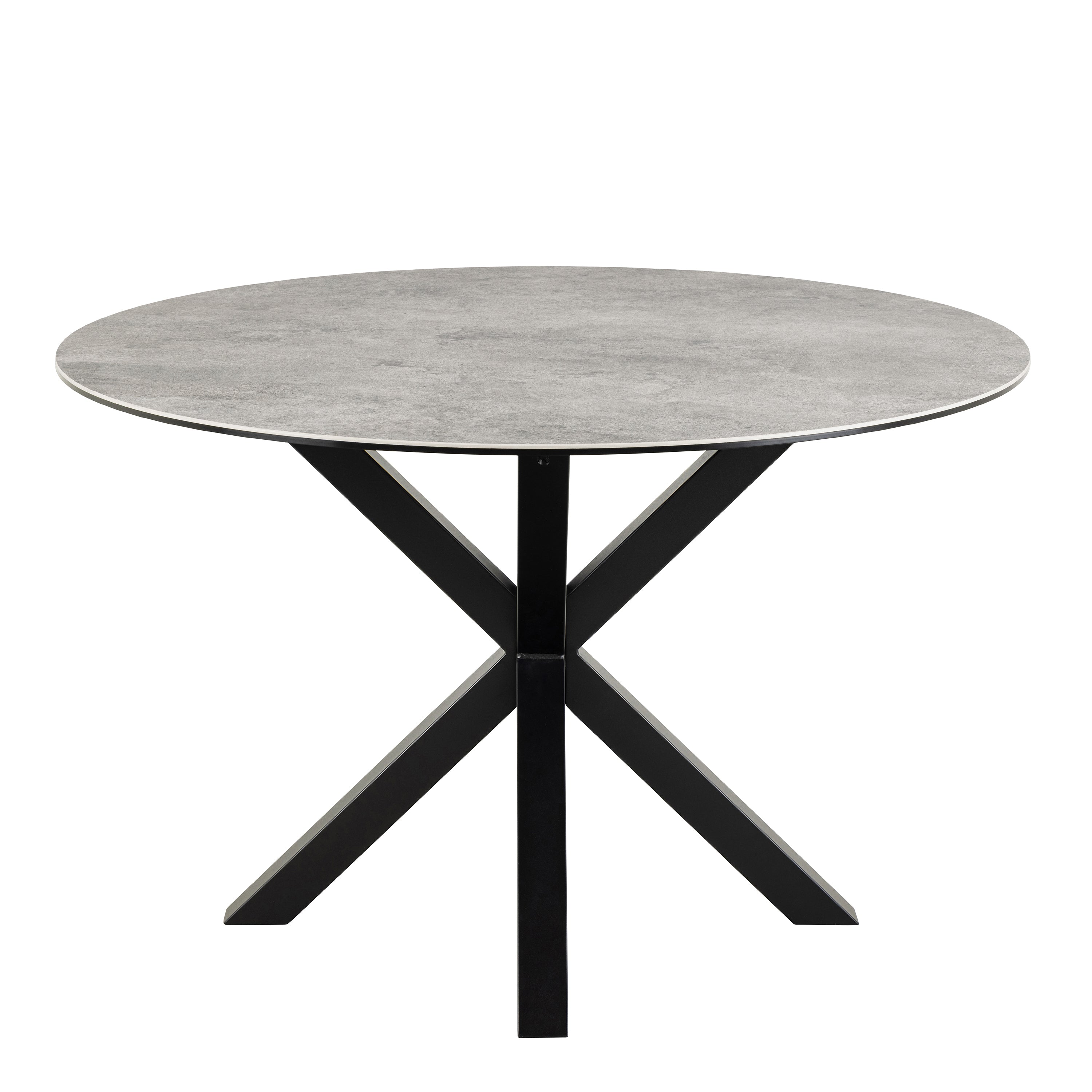 Heaven Round Dining Table with Ceramic Grey Top – FTG, view 2