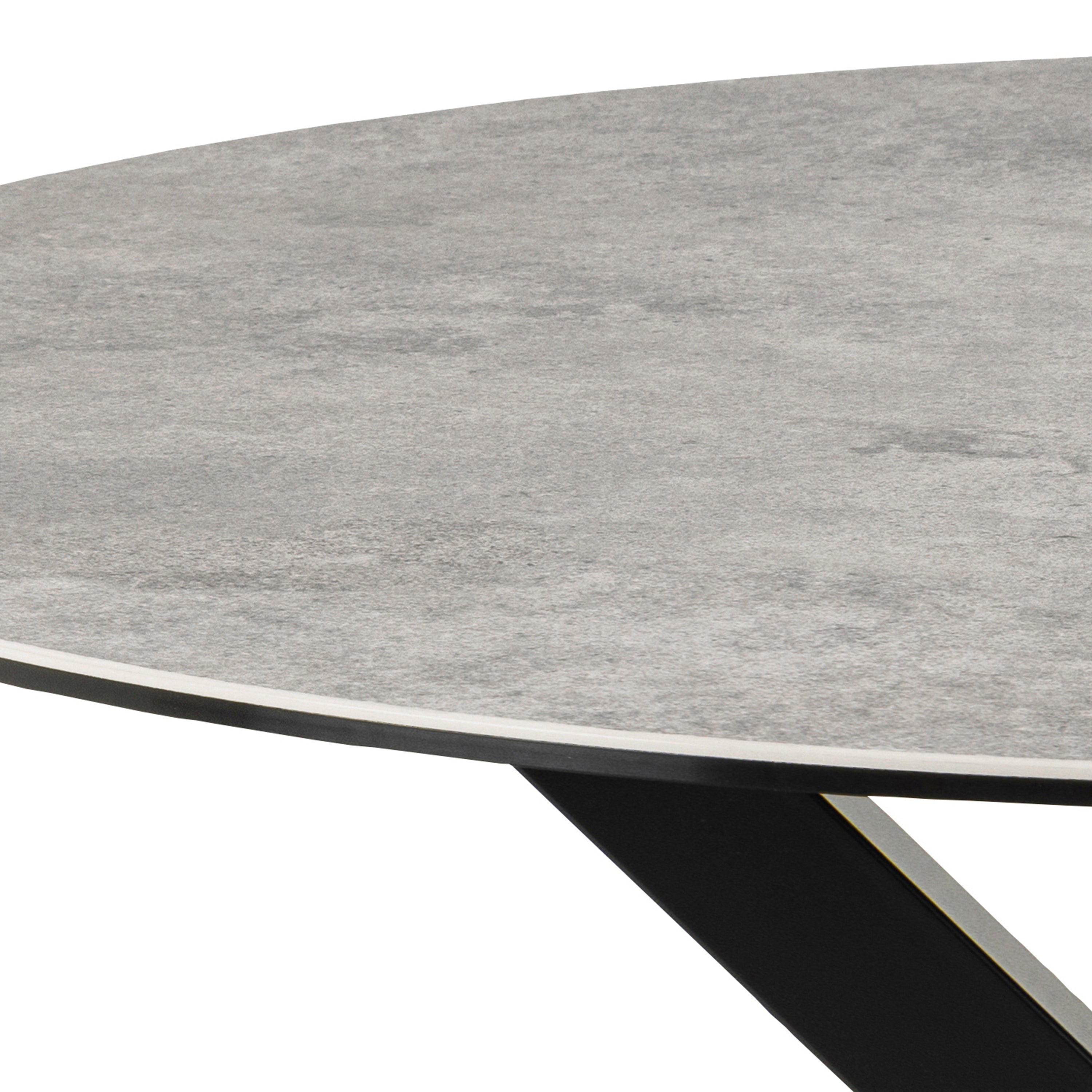 Heaven Round Dining Table with Ceramic Grey Top – FTG, view 6