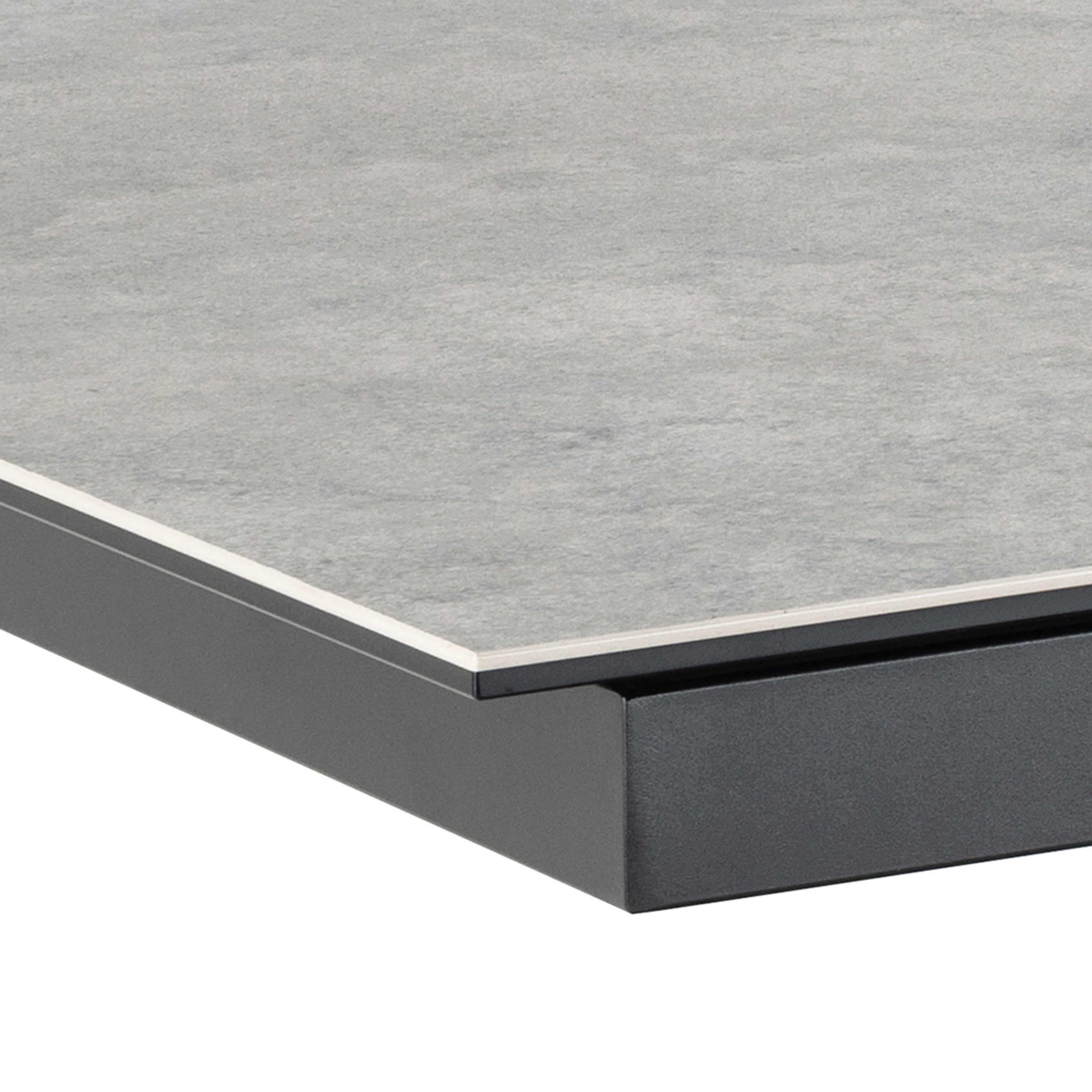 Heaven Extendable Dining Table with Ceramic Grey Top 200cm – FTG, view 8