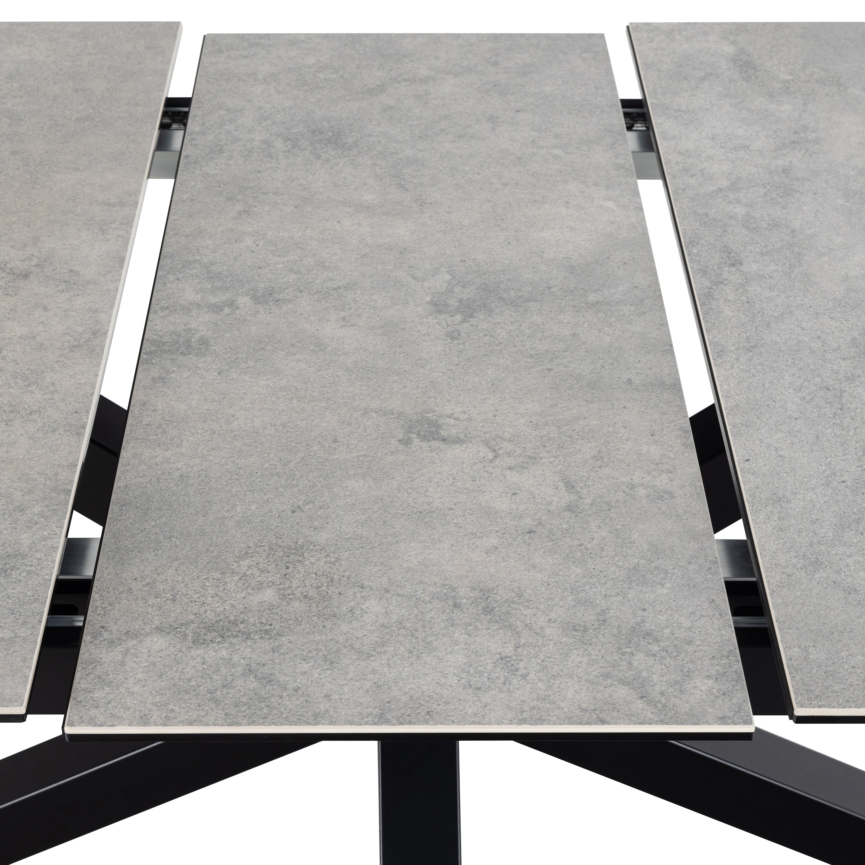Heaven Extendable Dining Table with Ceramic Grey Top 200cm – FTG, view 9