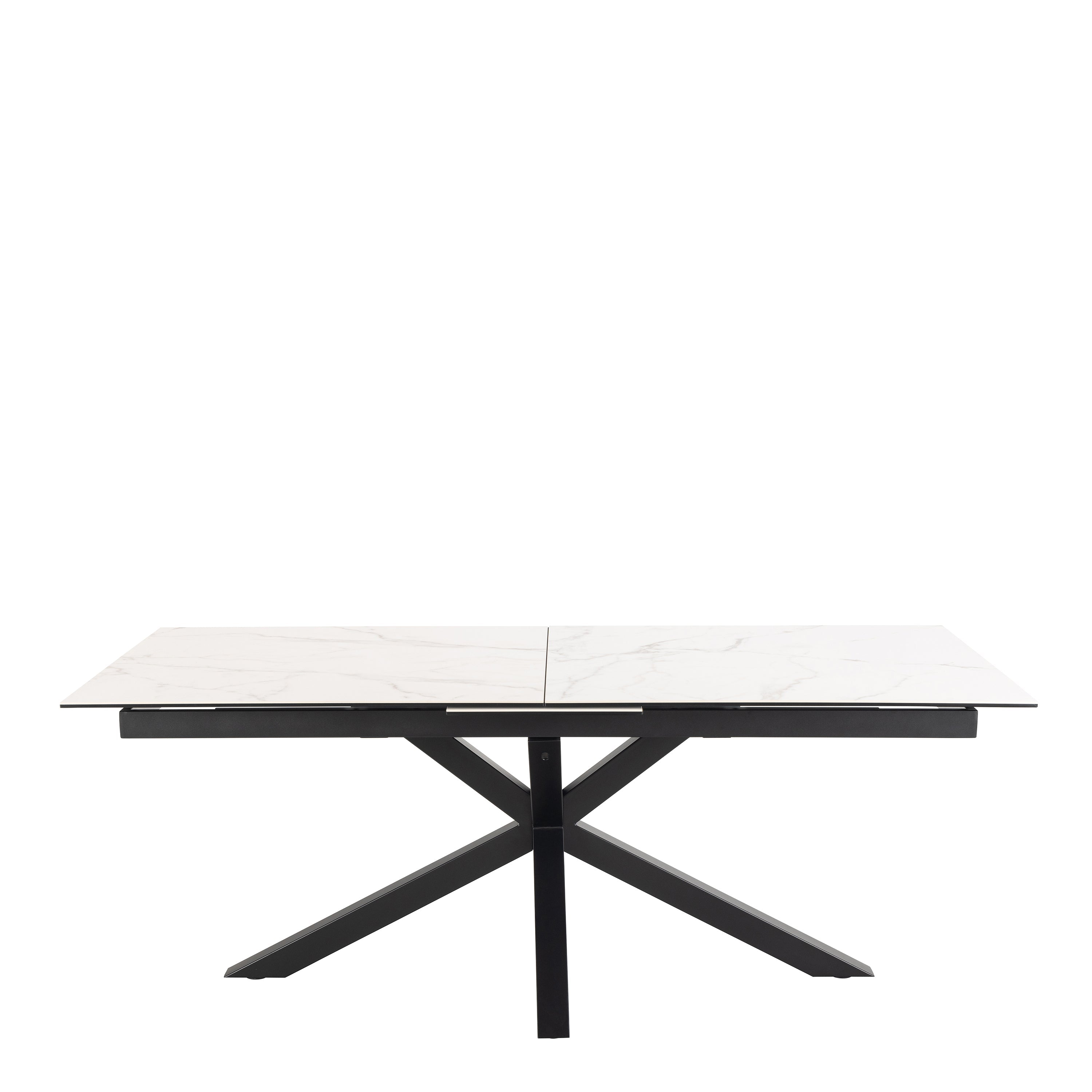 Heaven Extendable Dining Table with Ceramic White Top 200cm – FTG, view 2