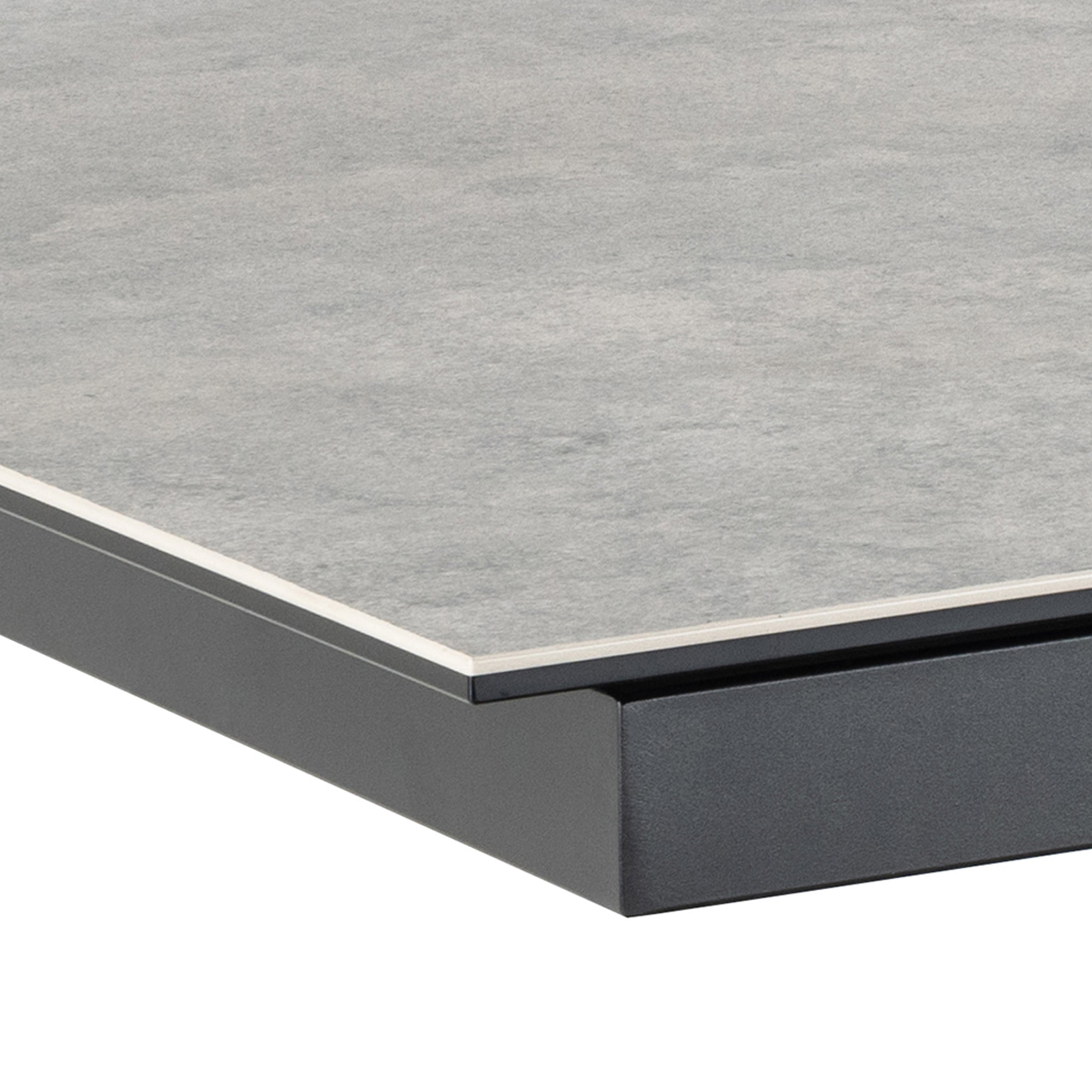 Heaven Extendable Dining Table with Ceramic Grey Top 168cm – FTG, view 9