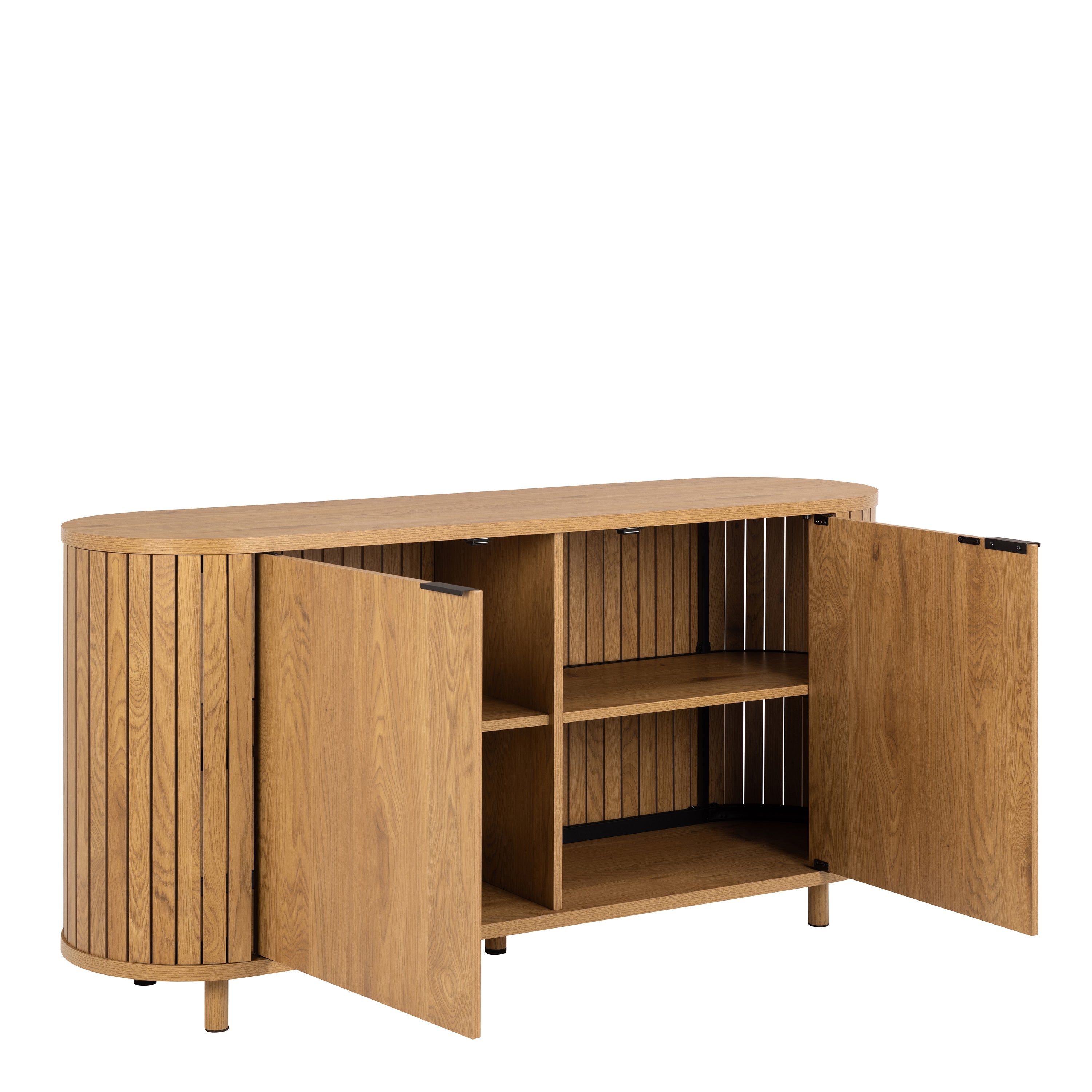 Colima 2 Door Sideboard in Oak – FTG, view 4