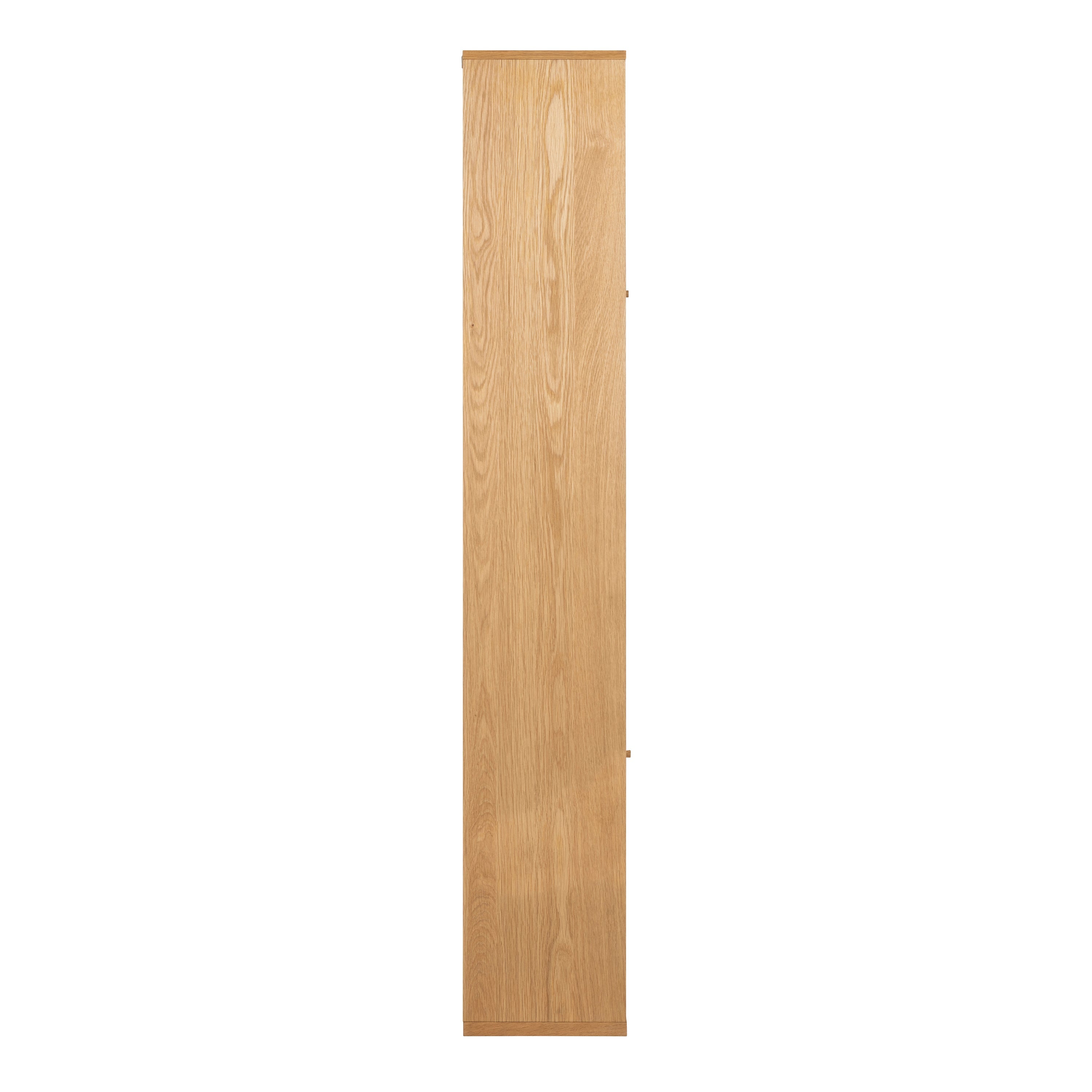 Rangoon 3 Door Large Bookcase in Oak – FTG, view 3